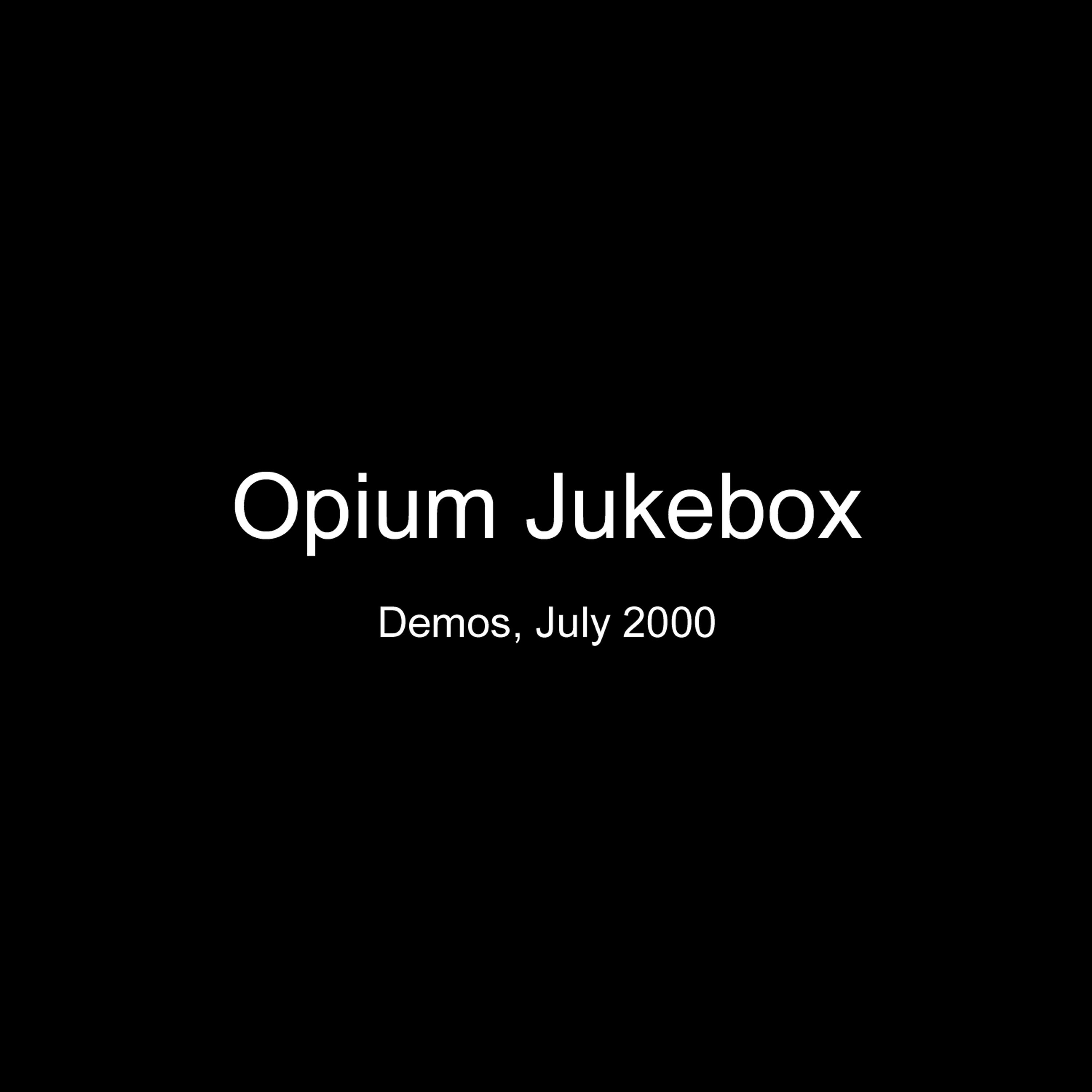 Релиз Demos, July 2000