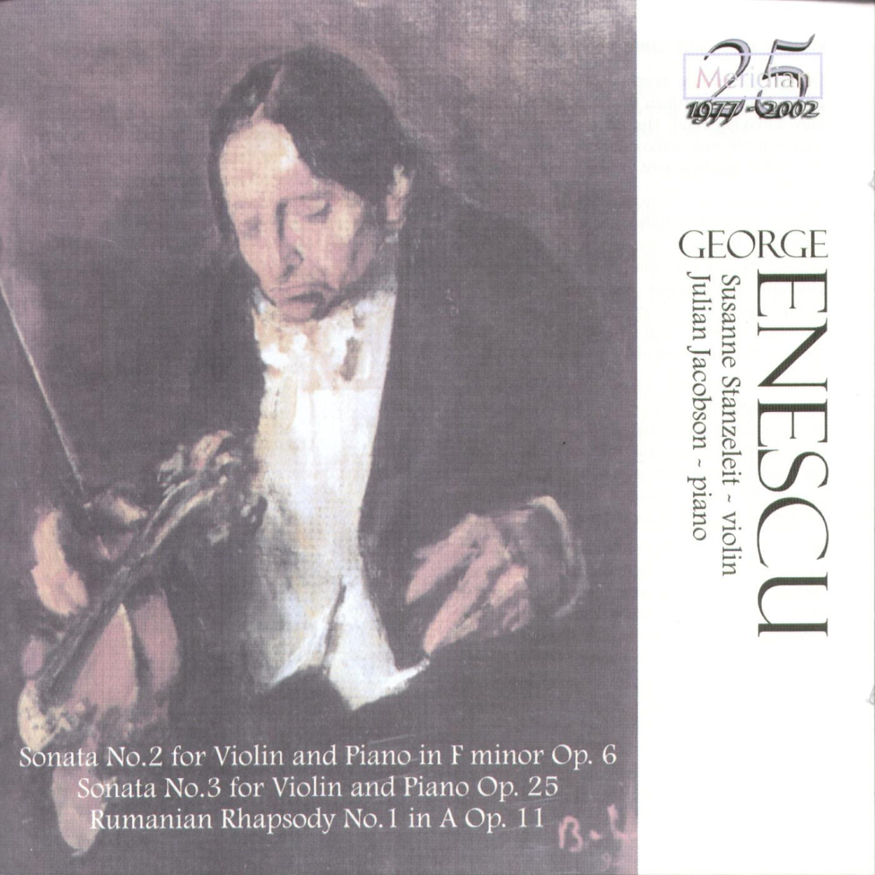 Релиз George Enescu: Music for Violin and Piano