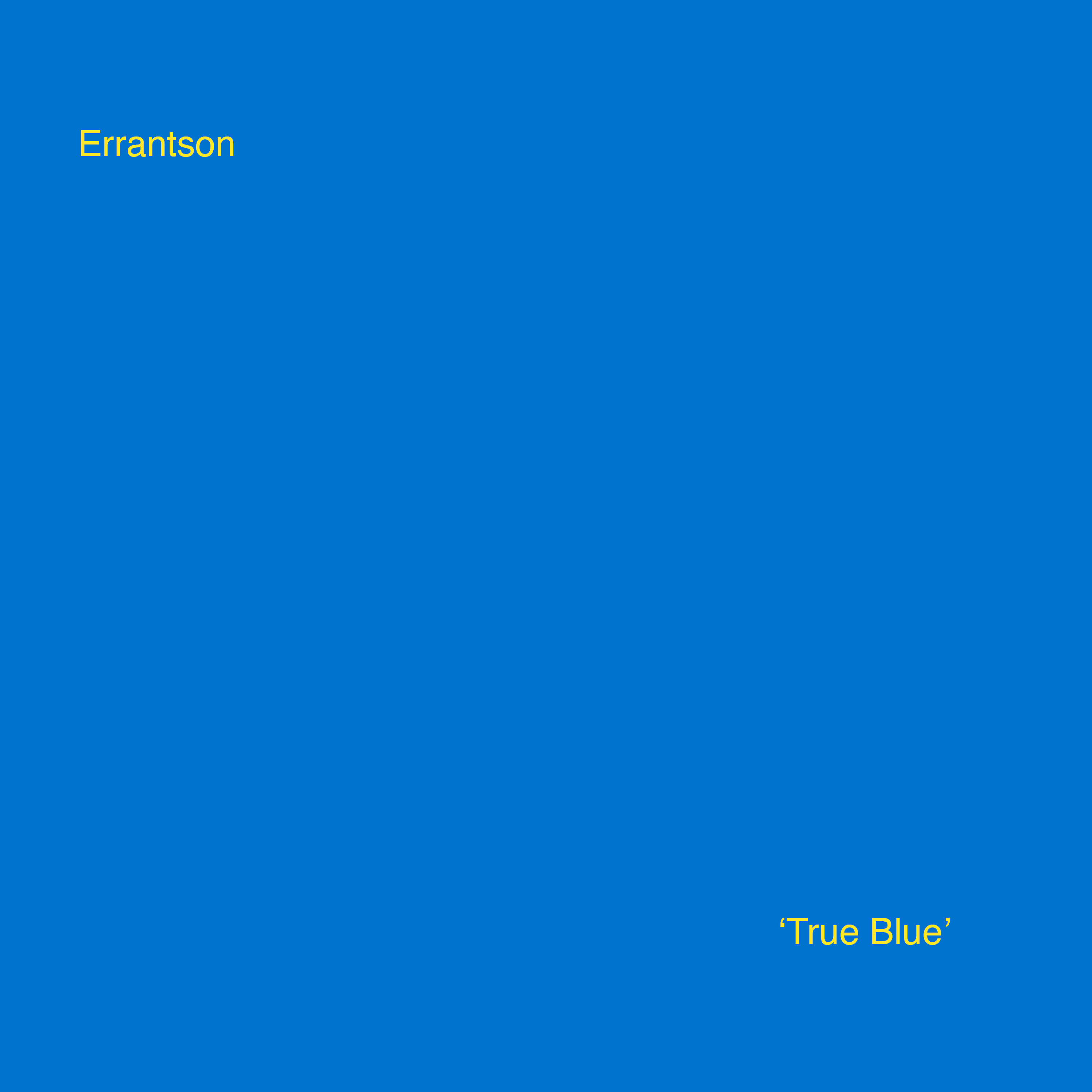 Релиз True Blue