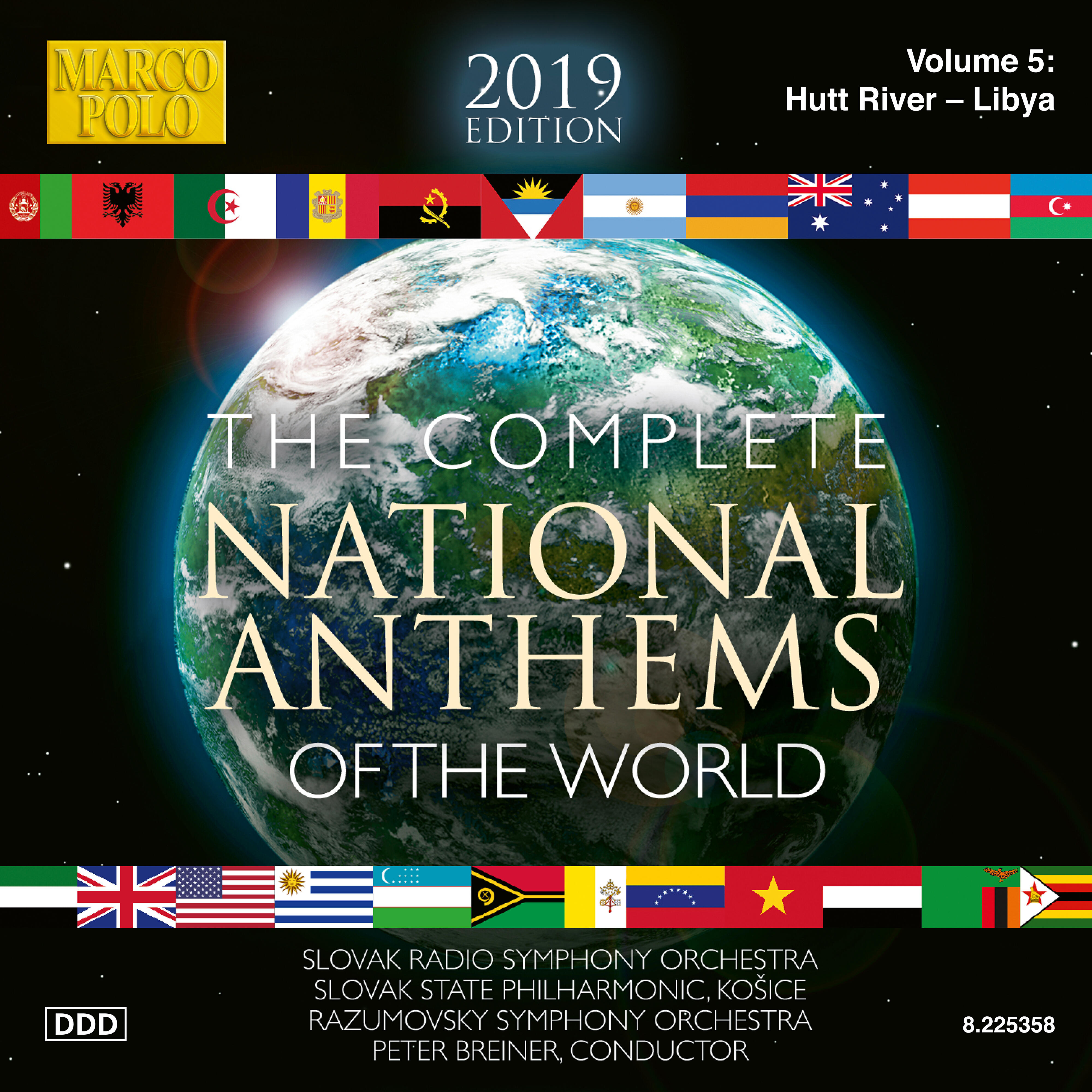 Релиз The Complete National Anthems of the World (2019 Edition), Vol. 5