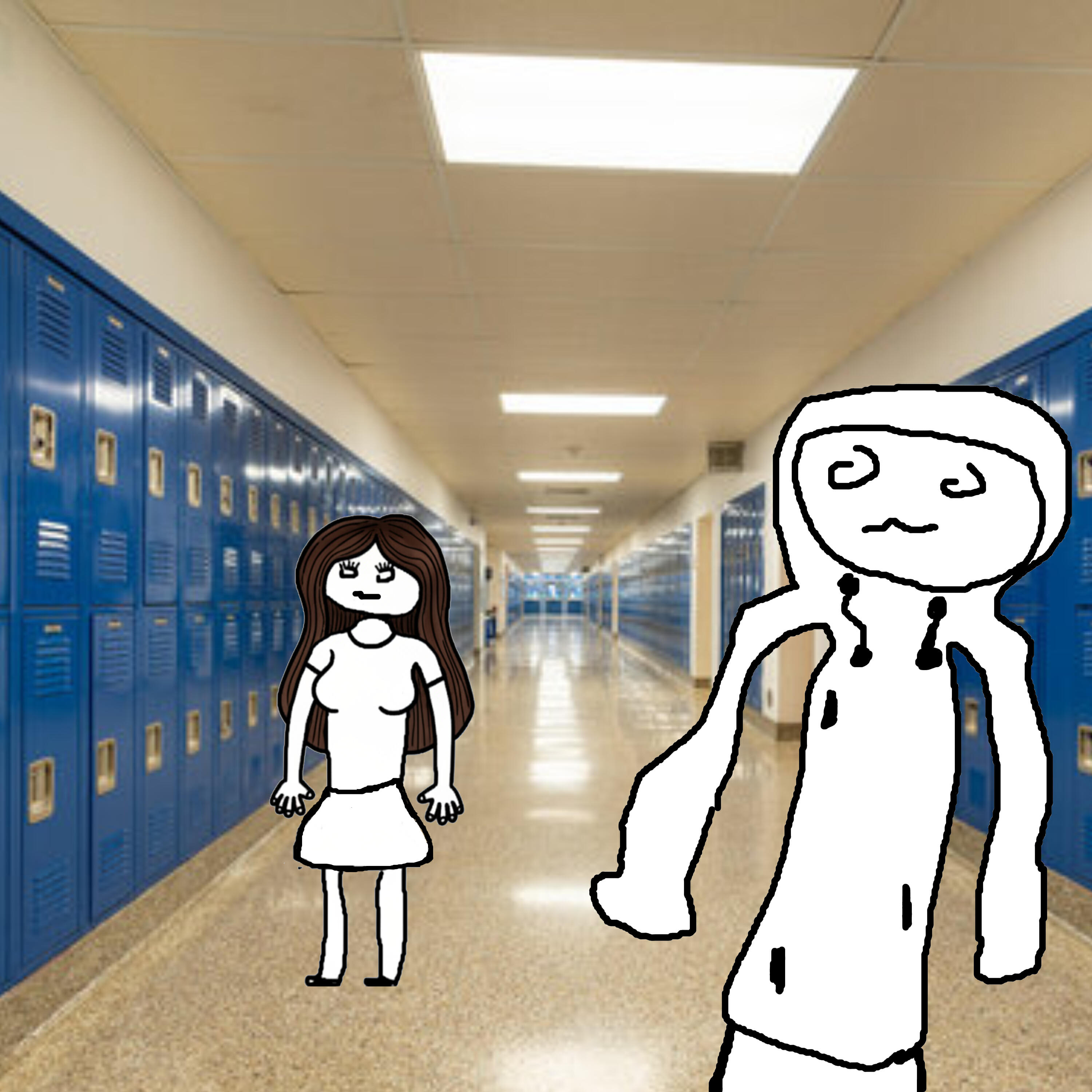 Релиз walking past you in the halls