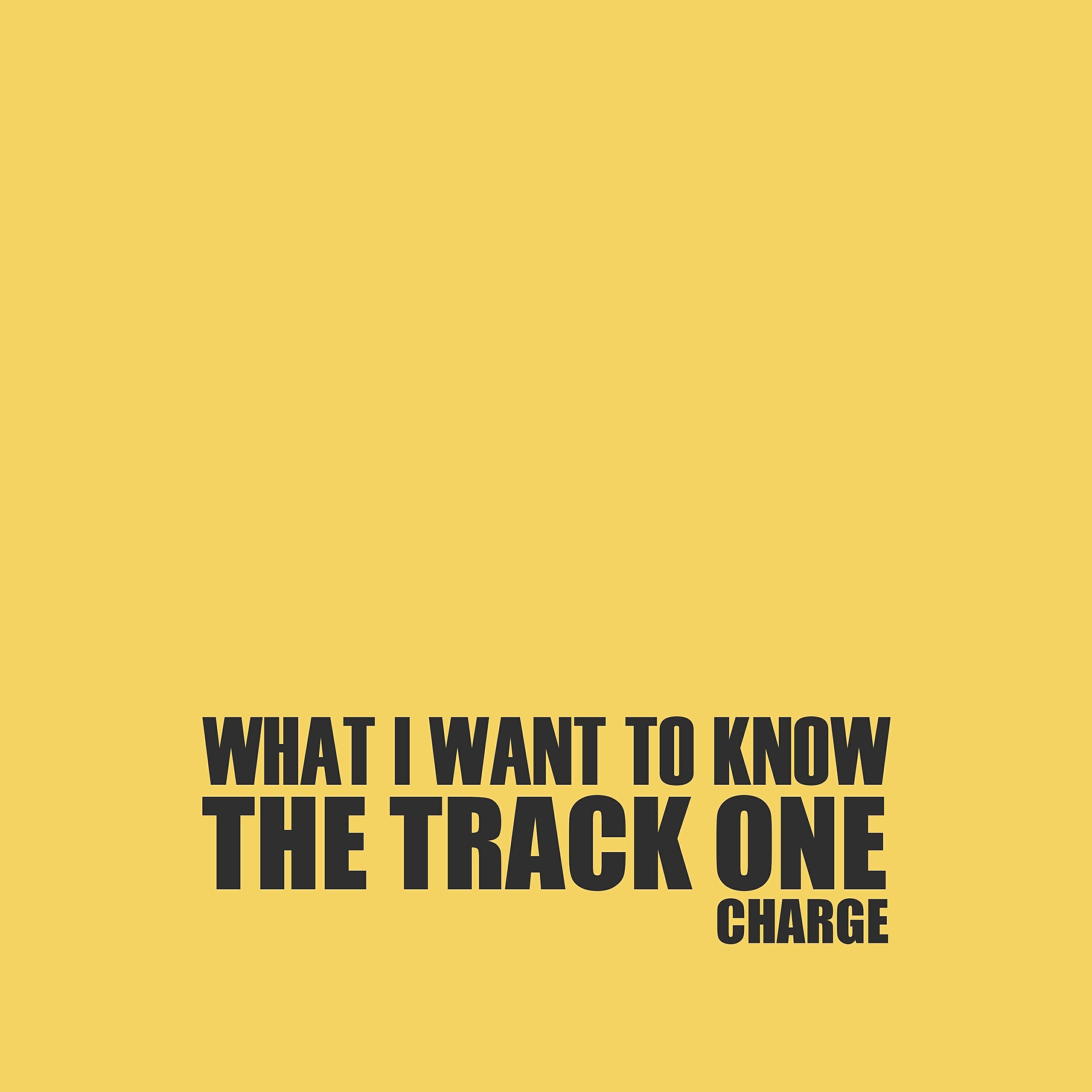 Релиз What I Want to Know, the Track One