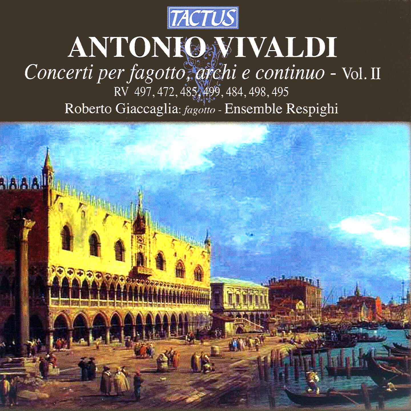 Релиз Vivaldi: Concerti per fagotto, archi e continuo, Vol. 2