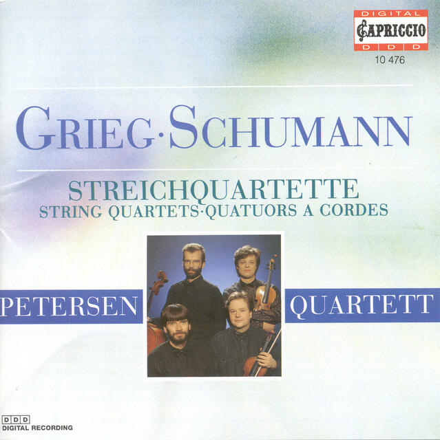 Релиз Grieg, E.: String Quartet, Op. 27 / String Quartet in F Major / Schumann, R.: String Quartet No. 1