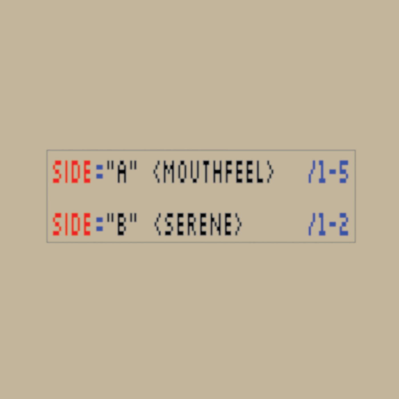 Релиз Mouthfeel / Serene