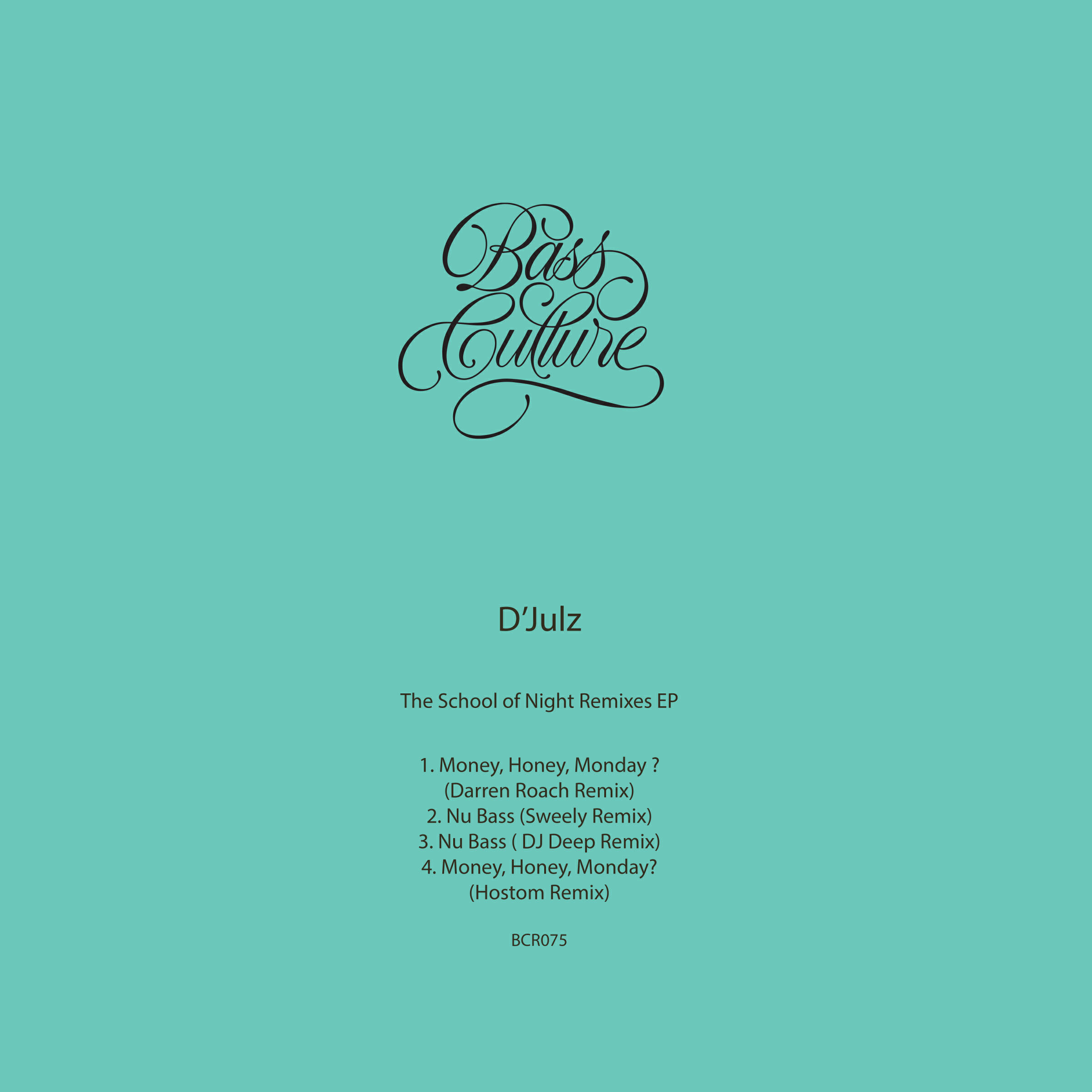 Релиз The School Of Night Remixes EP
