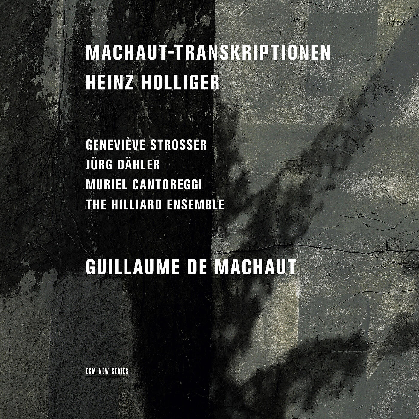 Релиз Heinz Holliger: Machaut-Transkriptionen