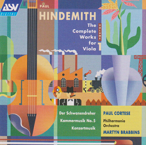 Релиз Hindemith: The Complete Works for Viola Vol.1