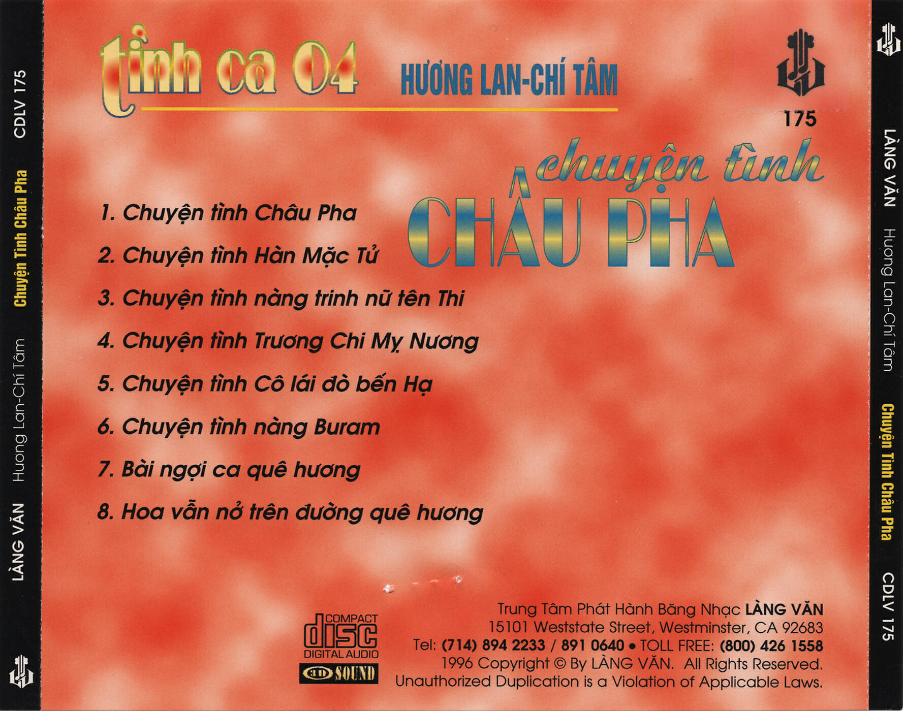 Релиз Tình Ca 4