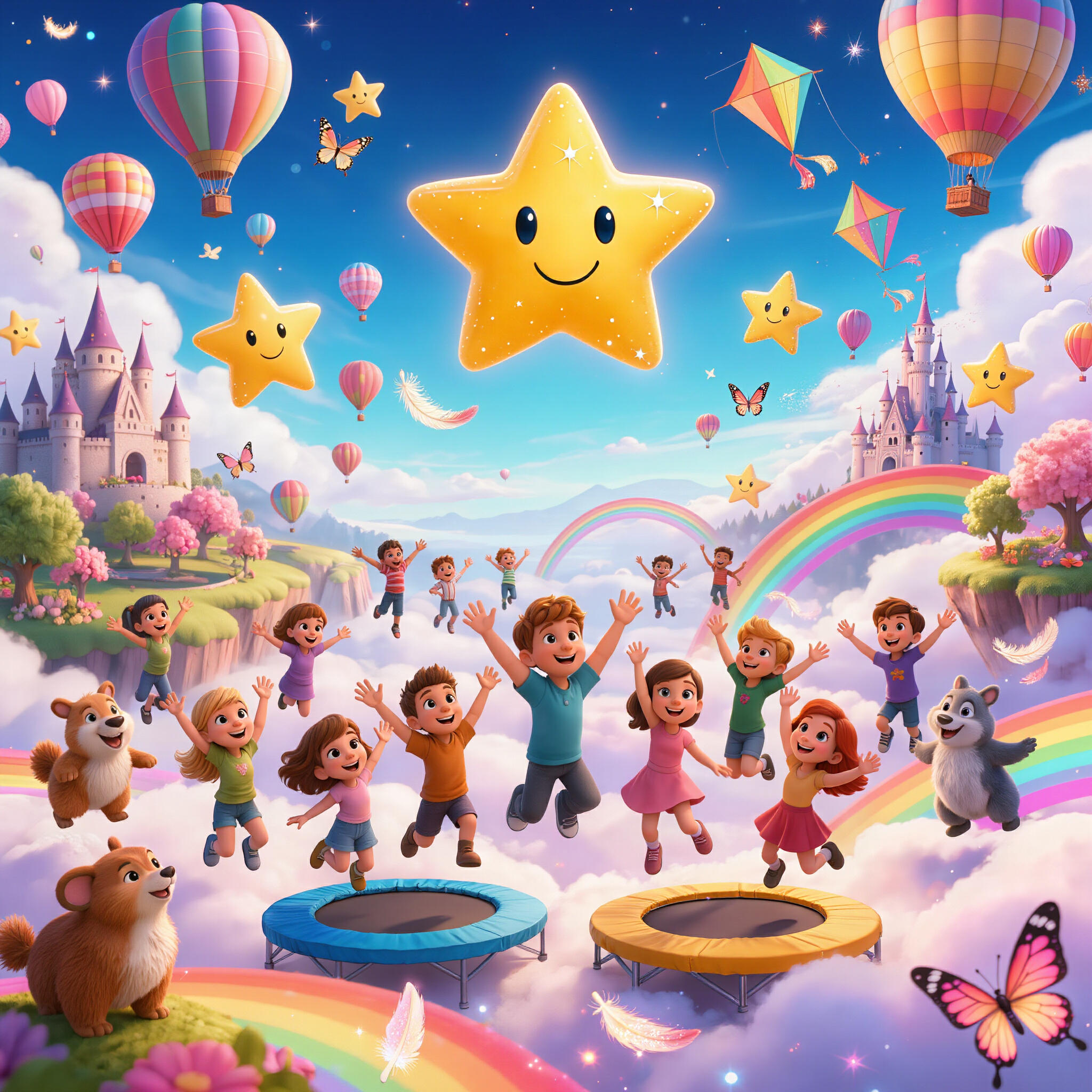 Релиз Jump Up High Kids Dance Song