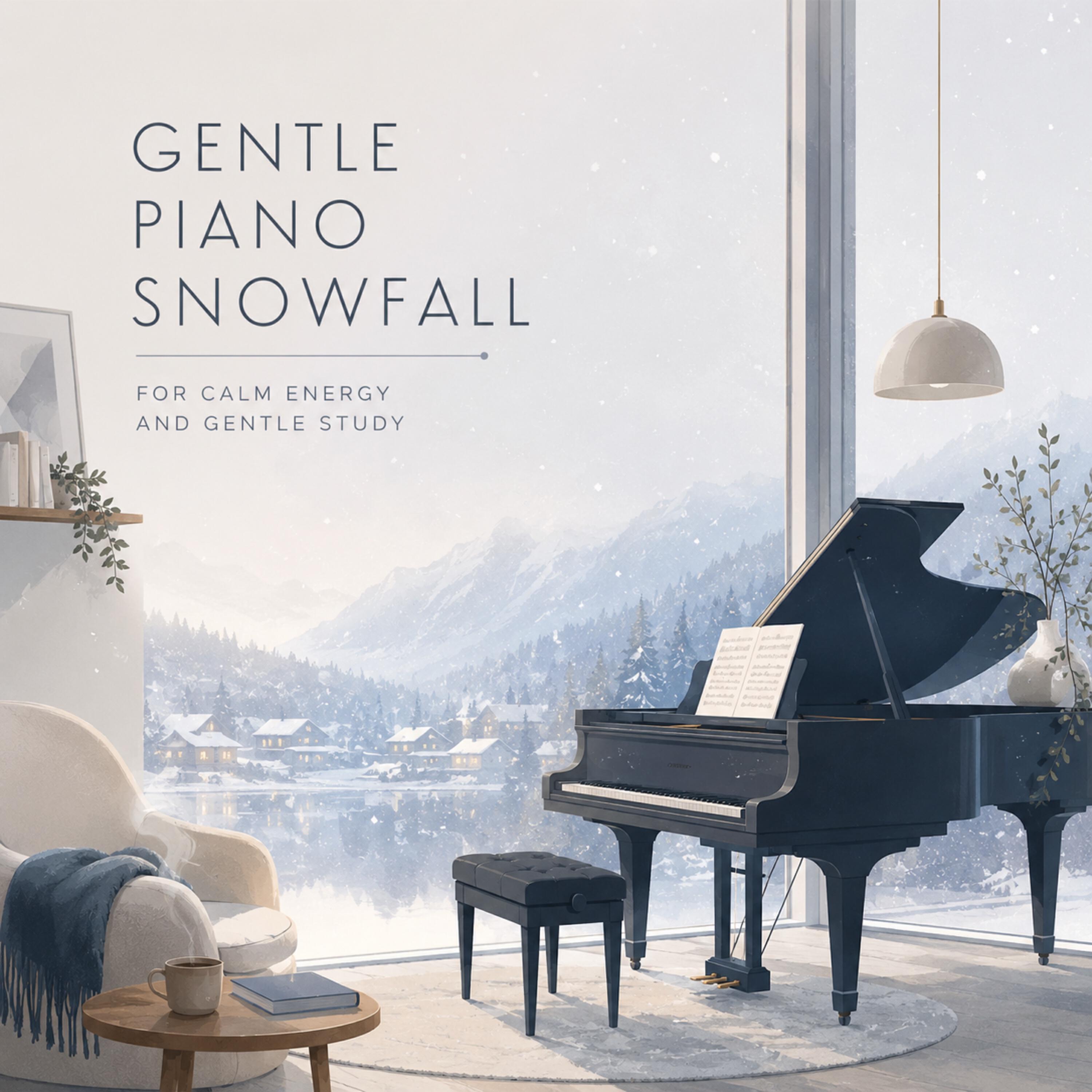 Релиз Gentle Piano Snowfall for Calm Energy and Gentle Study