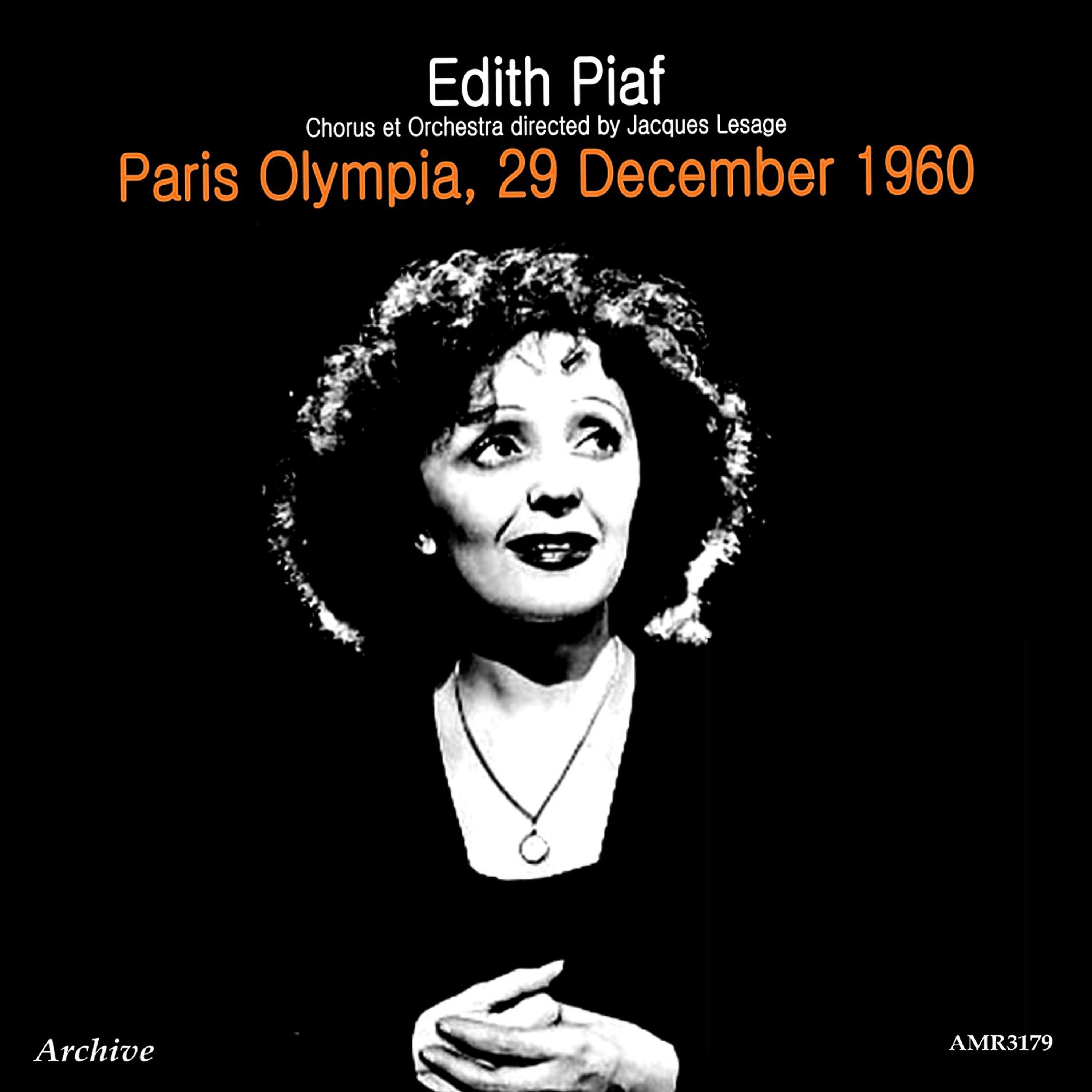 Релиз Paris Olympia, 29 December 1960 (Live)