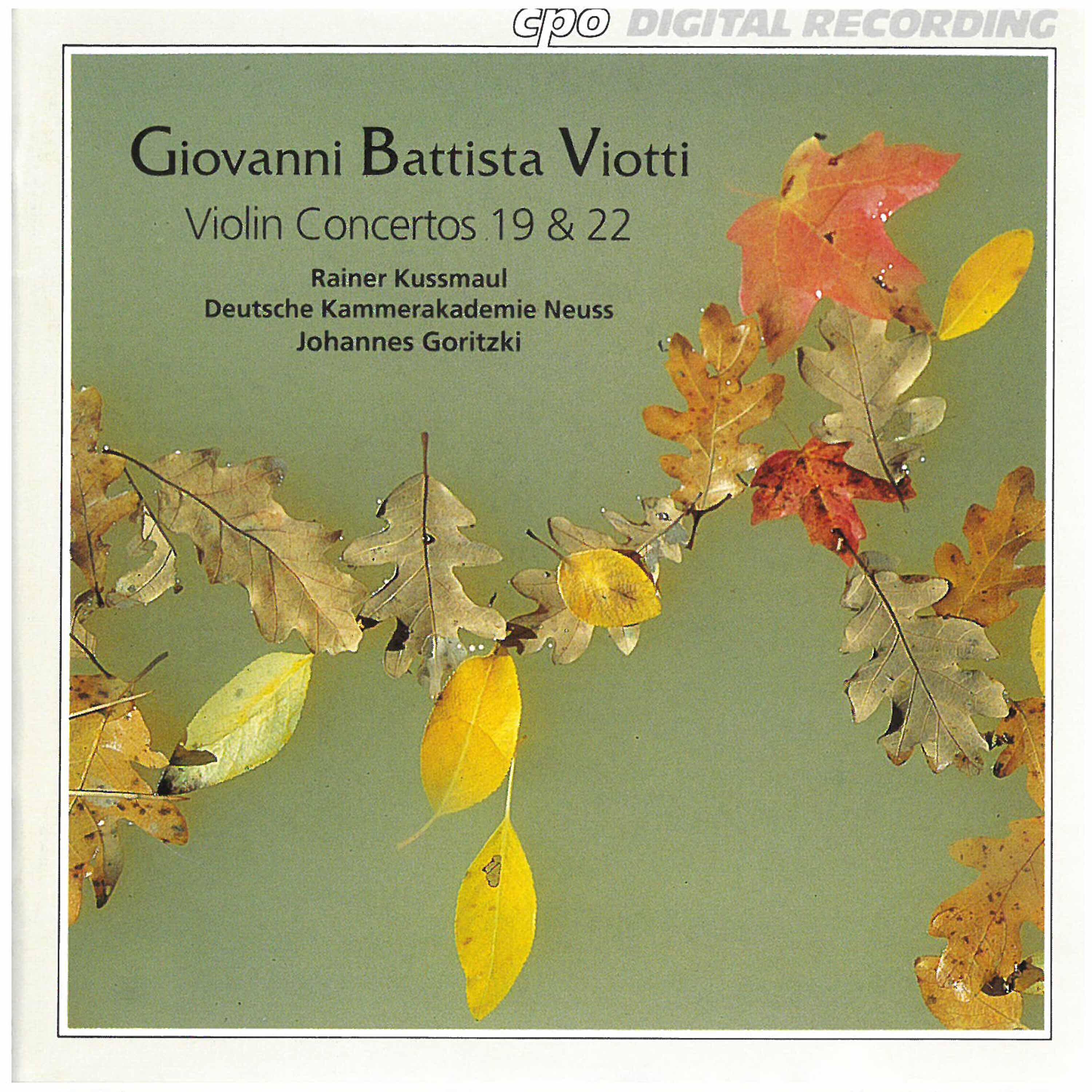 Релиз Viotti: Violin Concertos Nos. 19 & 22