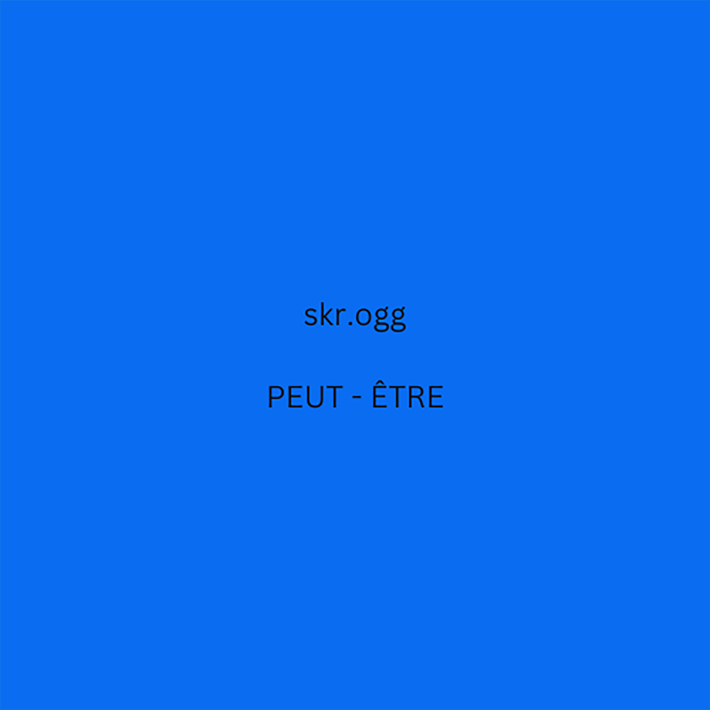 Релиз Peut - Être