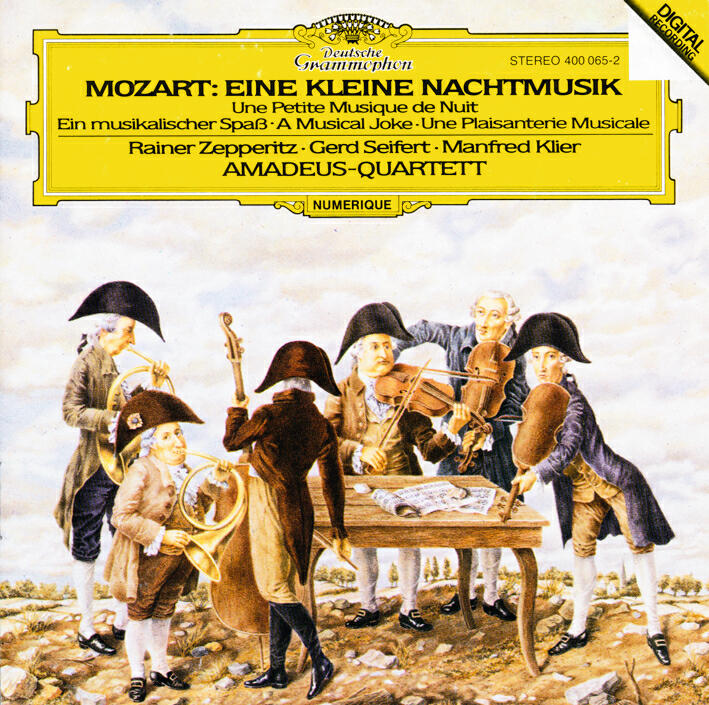 Релиз Mozart: Serenade In G Major K. 525 "Eine Kleine Nachtmusik"; Ein Musikalischer Spass K. 522