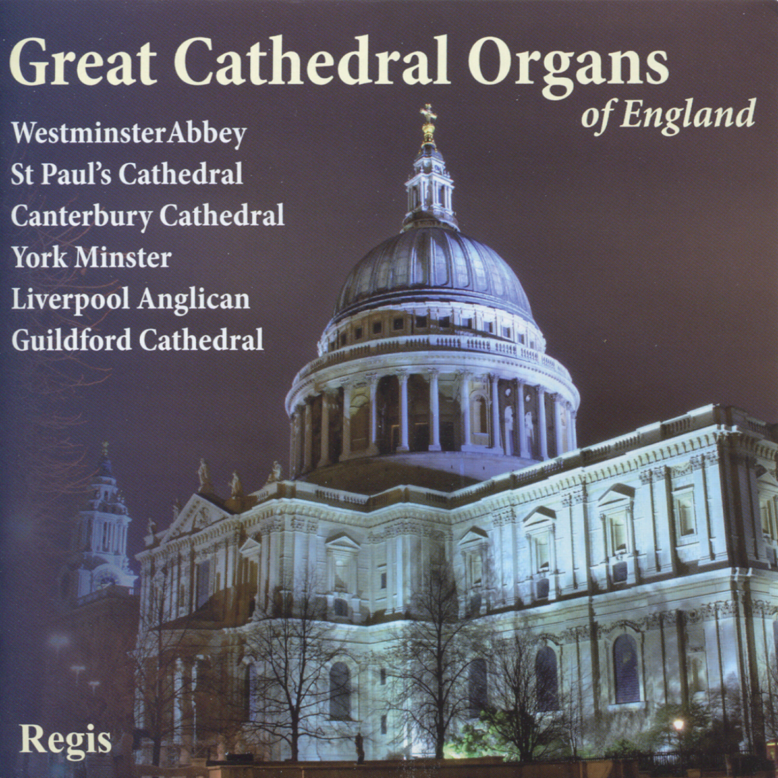 Релиз Great Cathedral Organs of England