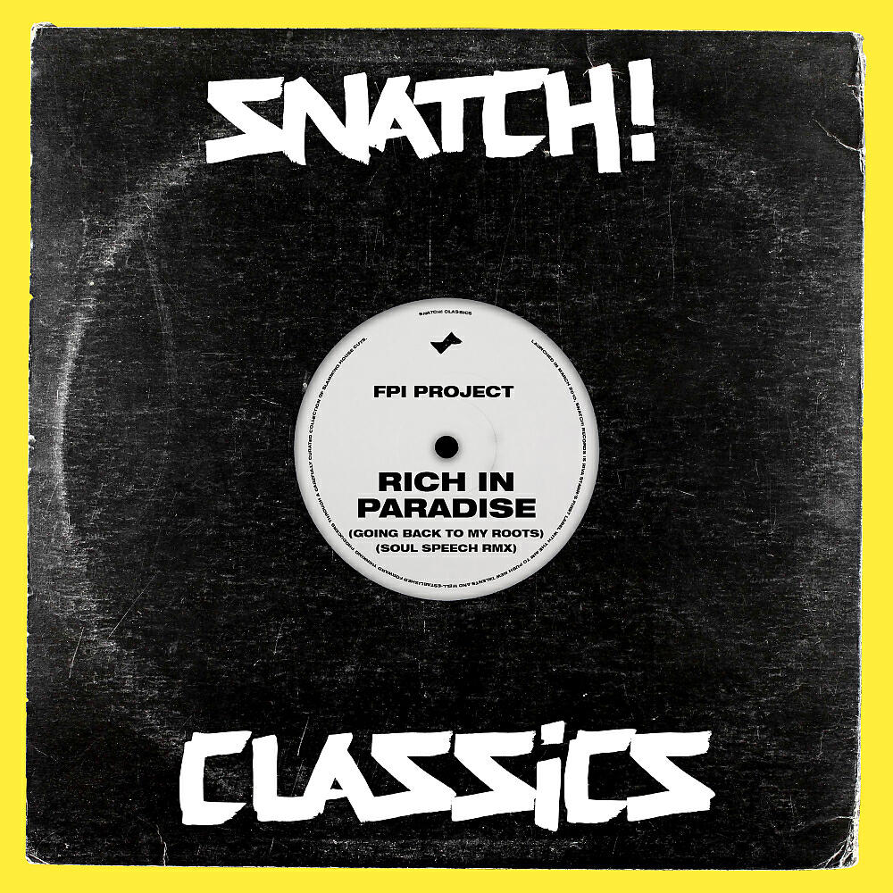 Постер альбома Rich In Paradise (Going Back To My Roots) (Soul Speech Remix)