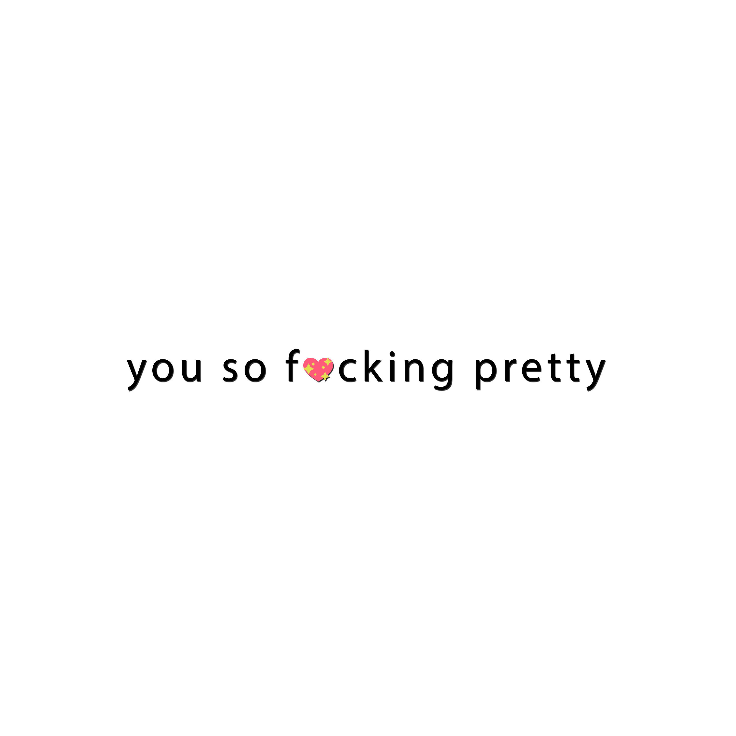 Релиз you so fucking pretty