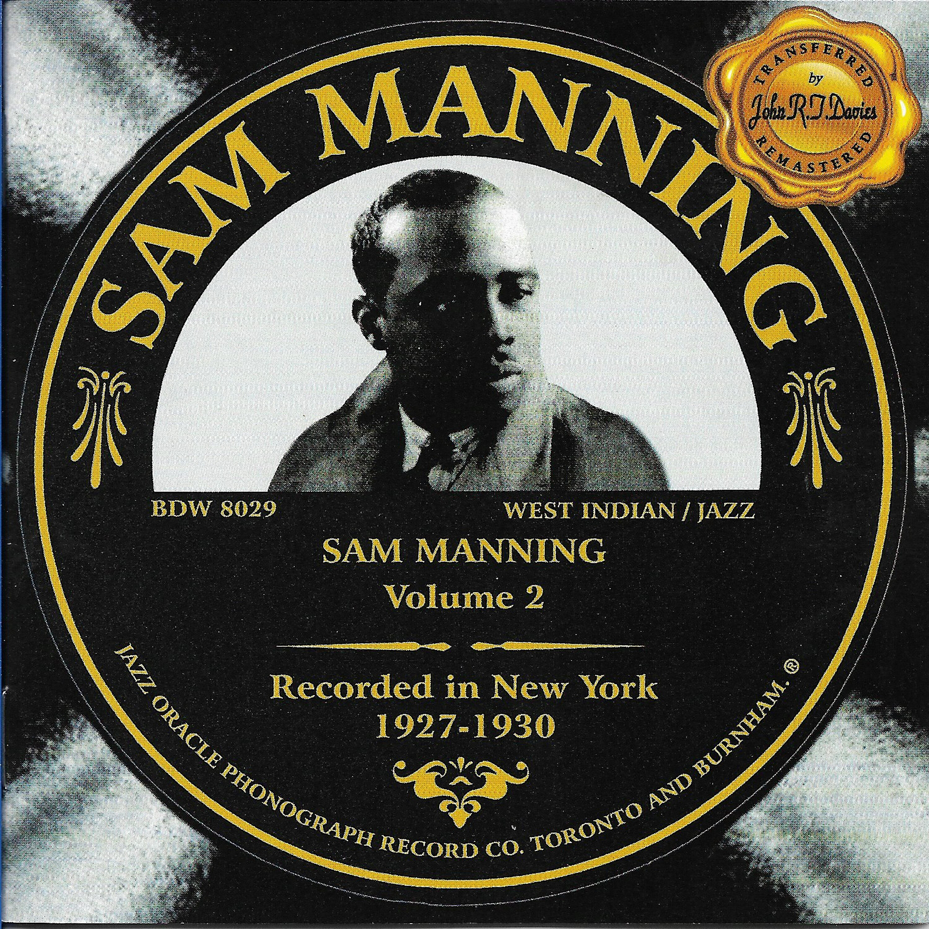 Релиз Sam Manning, Vol. 2: 1927-1930