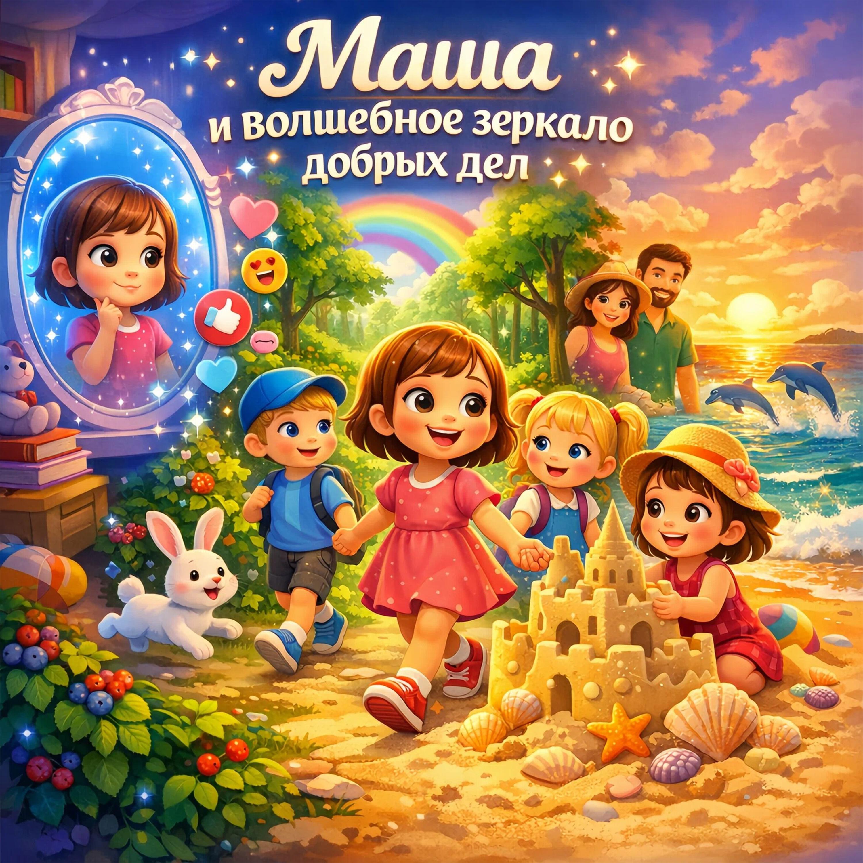 Релиз Маша и волшебное зеркало добрых дел (Детские сказки)