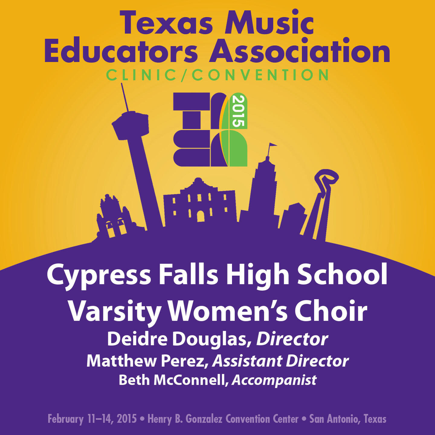 Cypress Falls High School Varsity Women's Choir