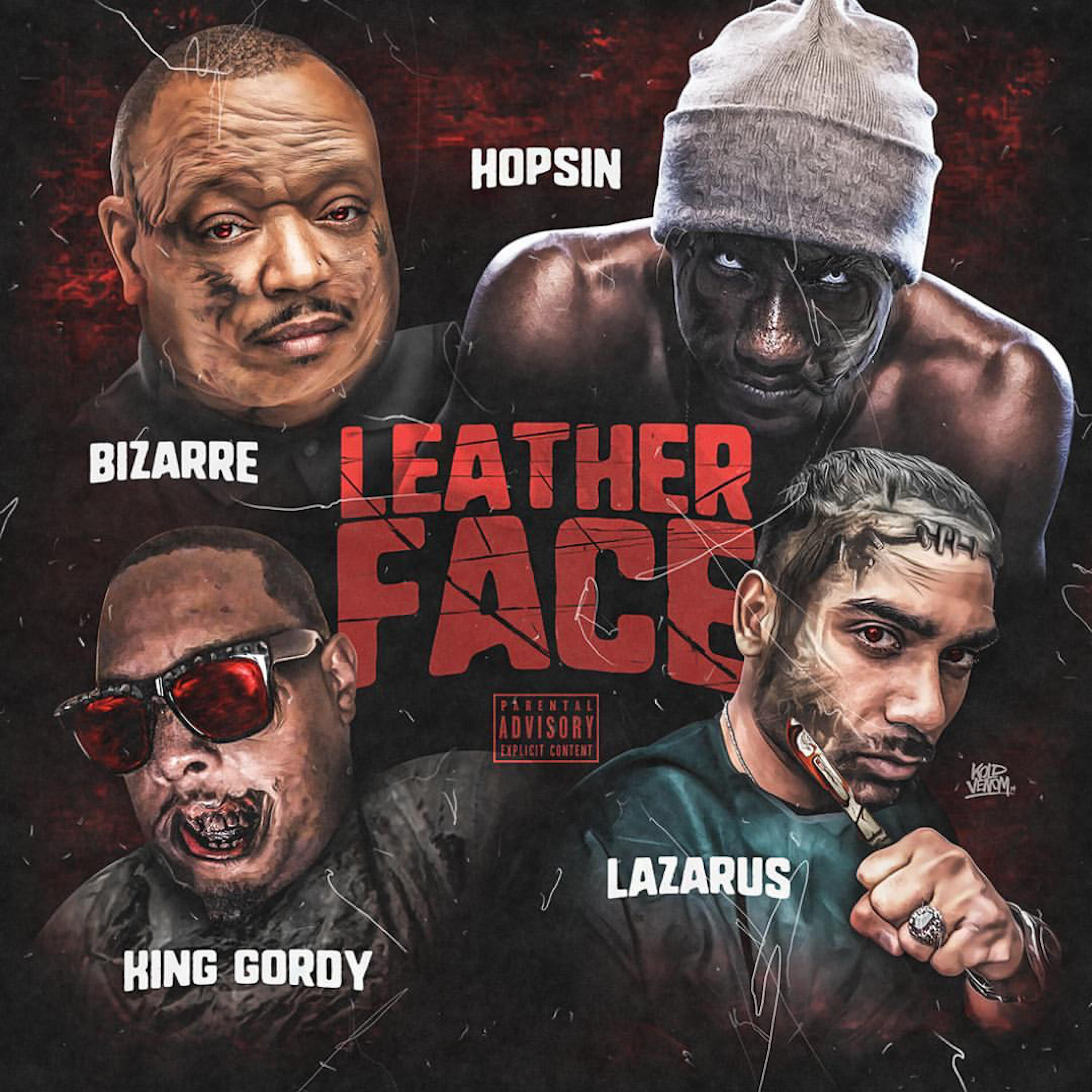 Релиз Leather Face (feat. King Gordy & Lazarus)