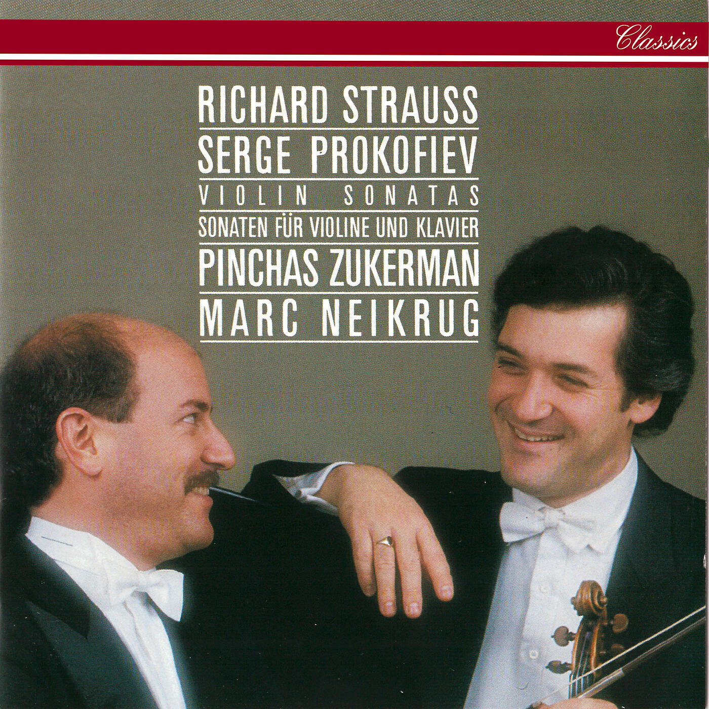 Релиз Richard Strauss: Violin Sonata / Prokofiev: Violin Sonata No. 2