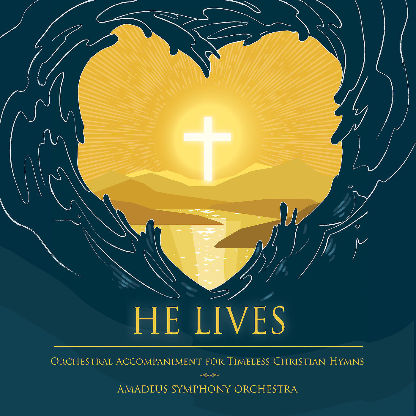 Релиз He Lives Orchestral Accompaniment for Timeless Christian Hymns