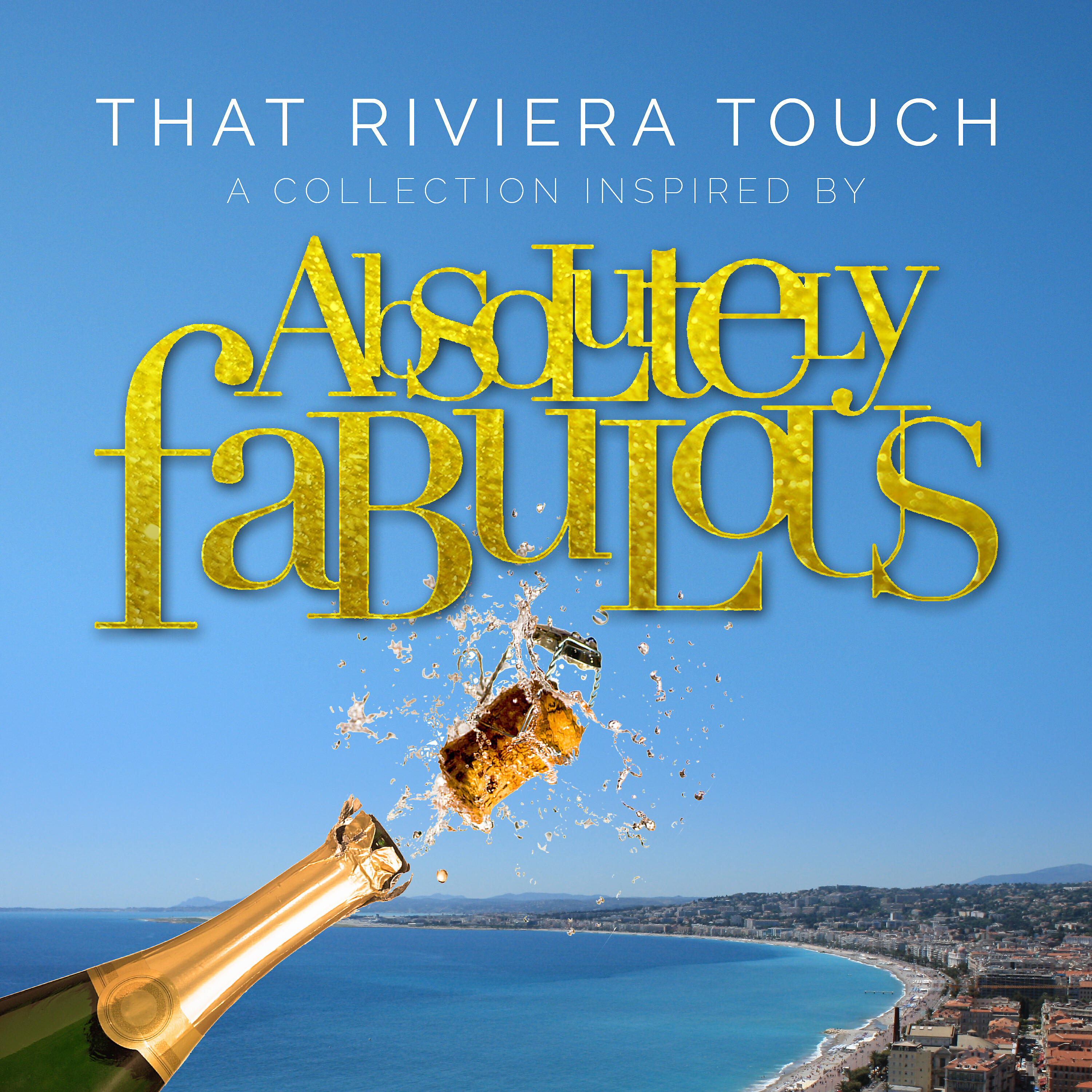 Постер альбома That Riviera Touch - A Collection Inspired by Absolutely Fabulous
