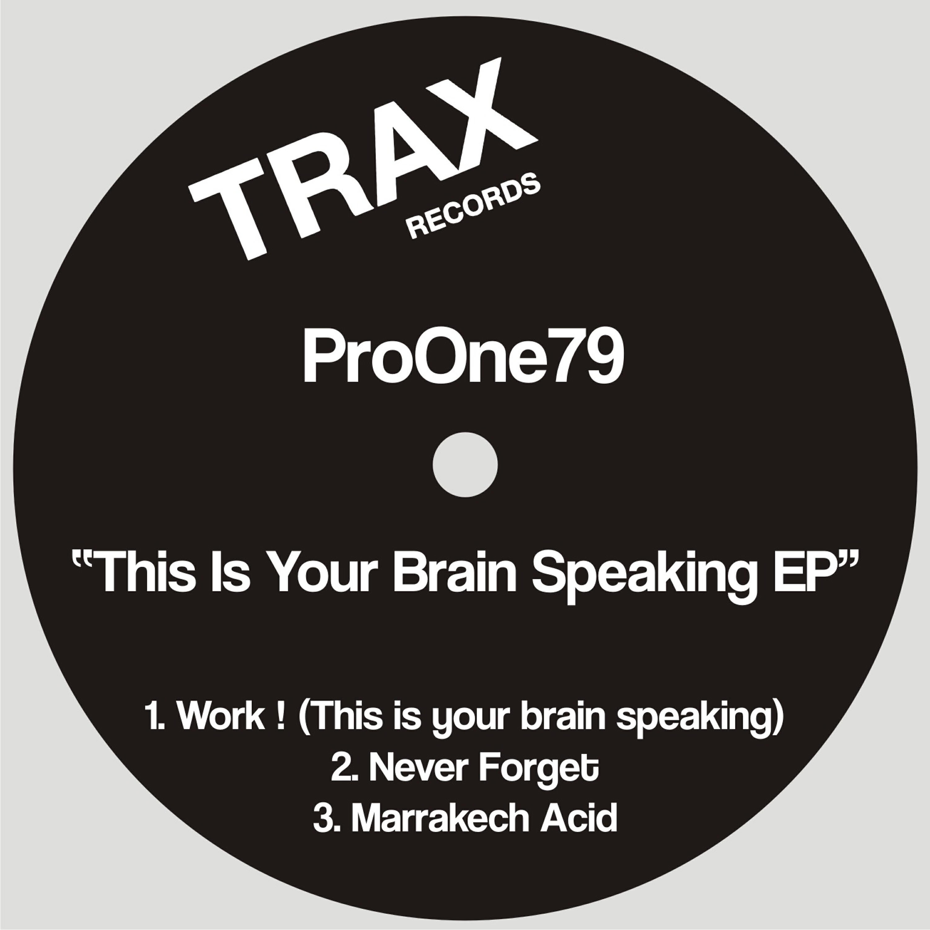 Релиз This is Your Brain Speaking