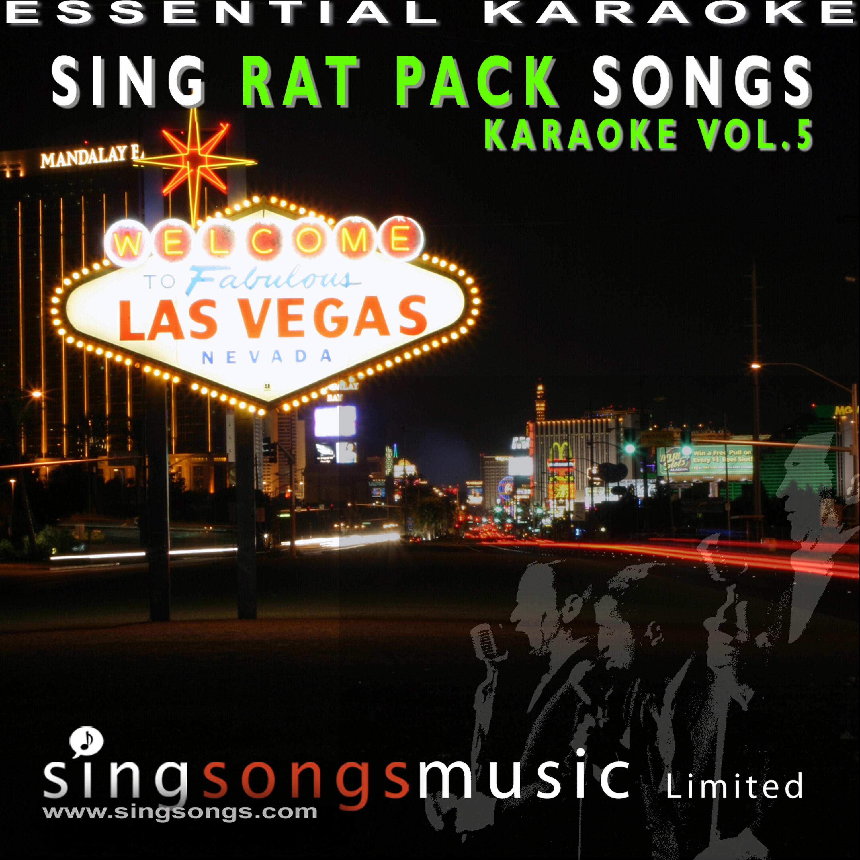 Релиз Sing Rat Pack Songs - Karaoke Volume 5