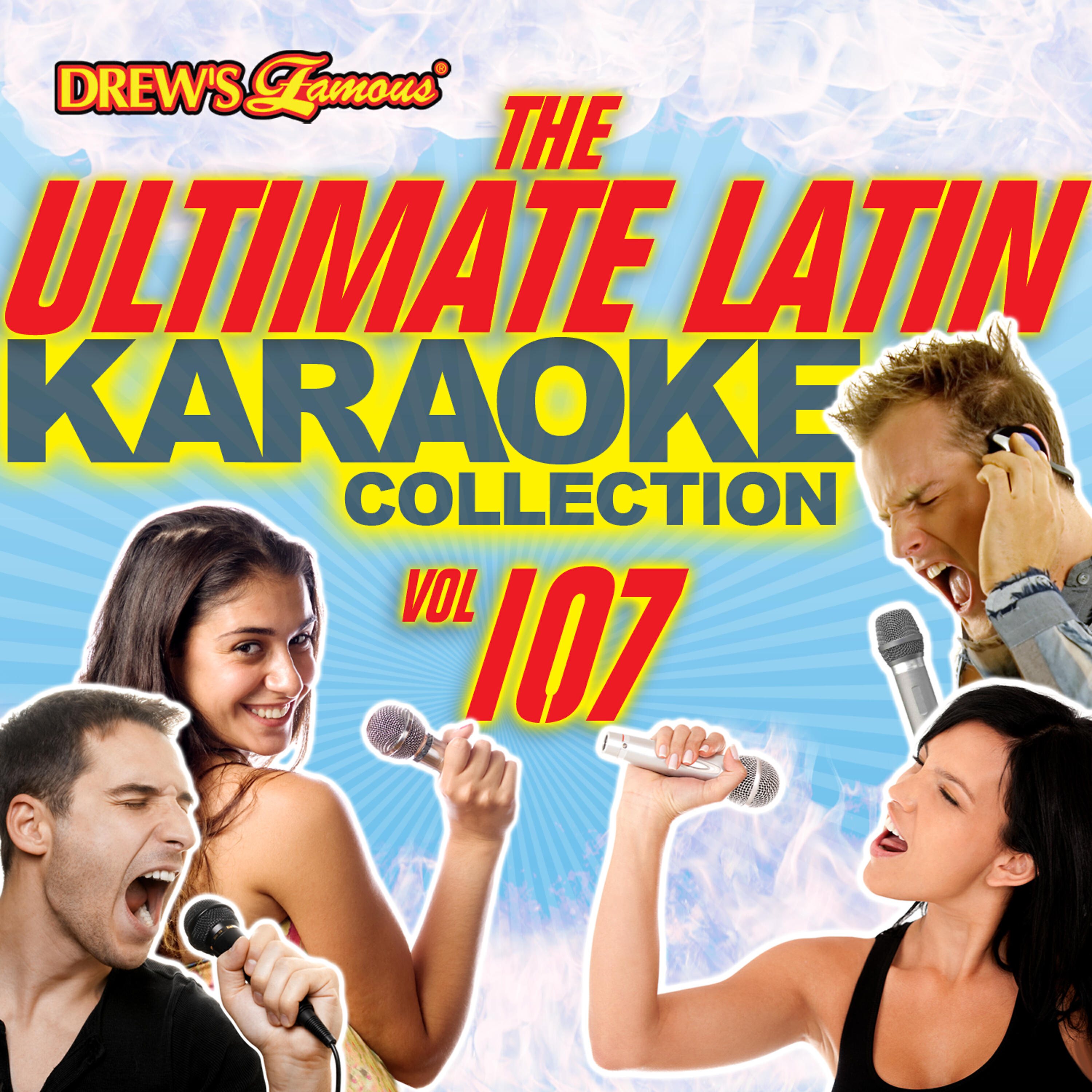 Постер альбома The Ultimate Latin Karaoke Collection, Vol. 107