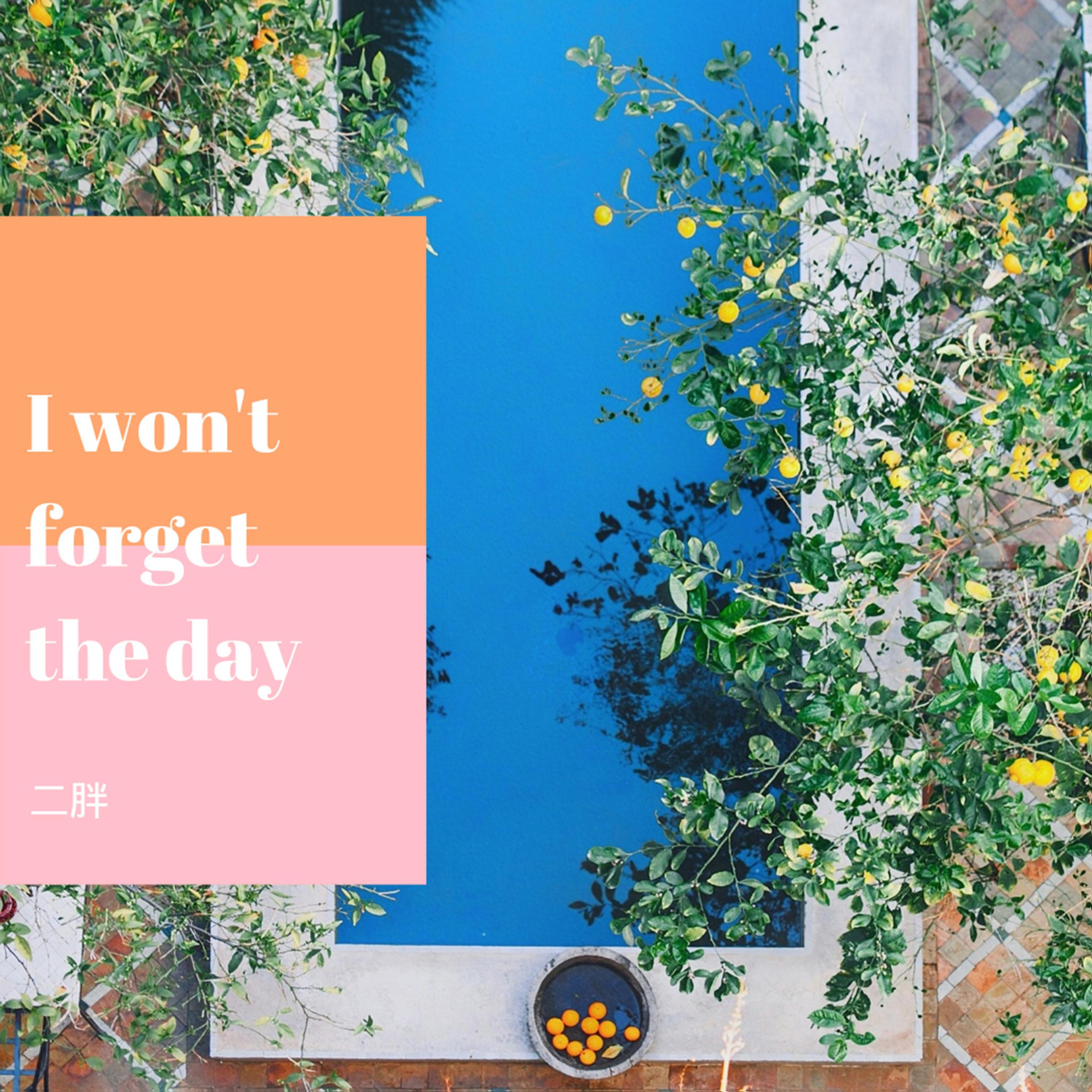 Релиз I Won't Forget the Day