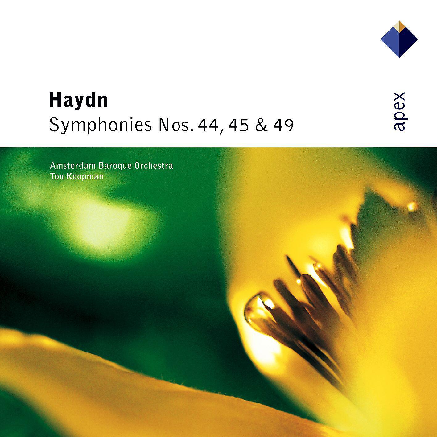 Релиз Haydn : Symphonies Nos 44, 45 & 49  -  Apex