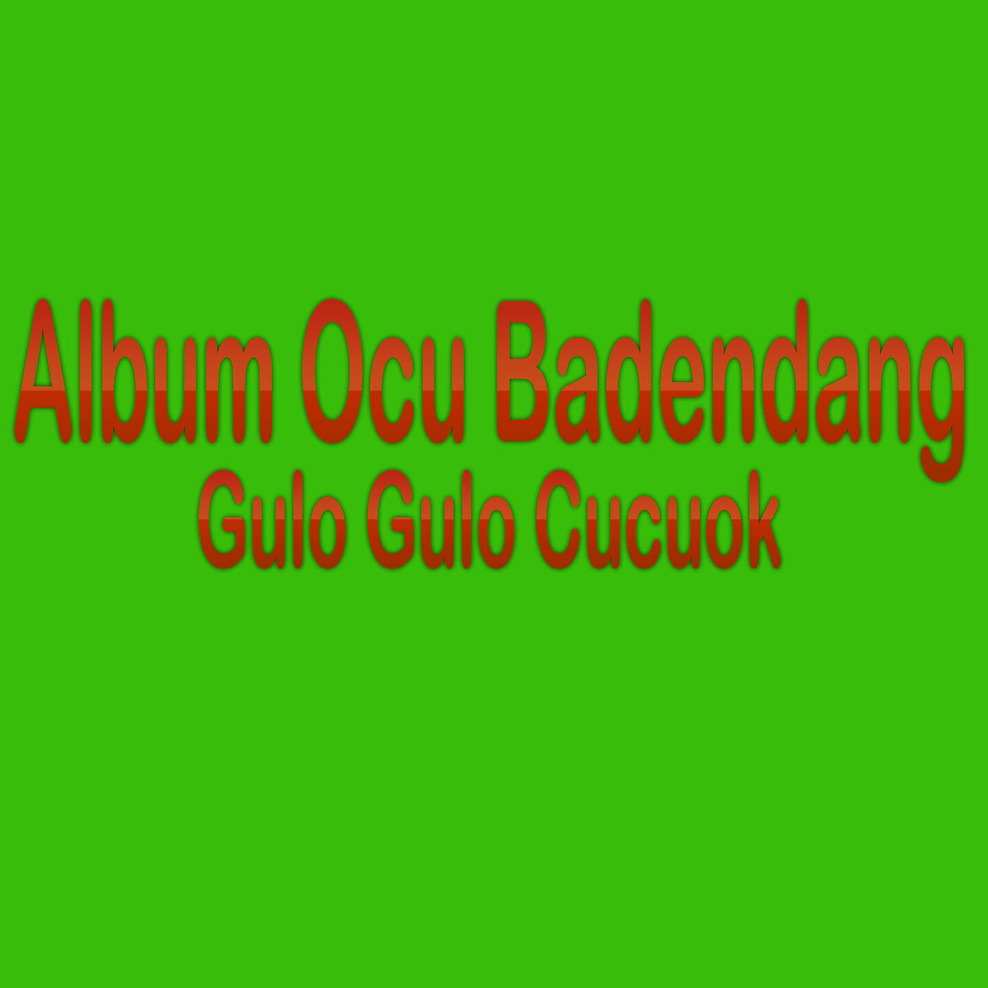 Релиз Album Ocu Badendang