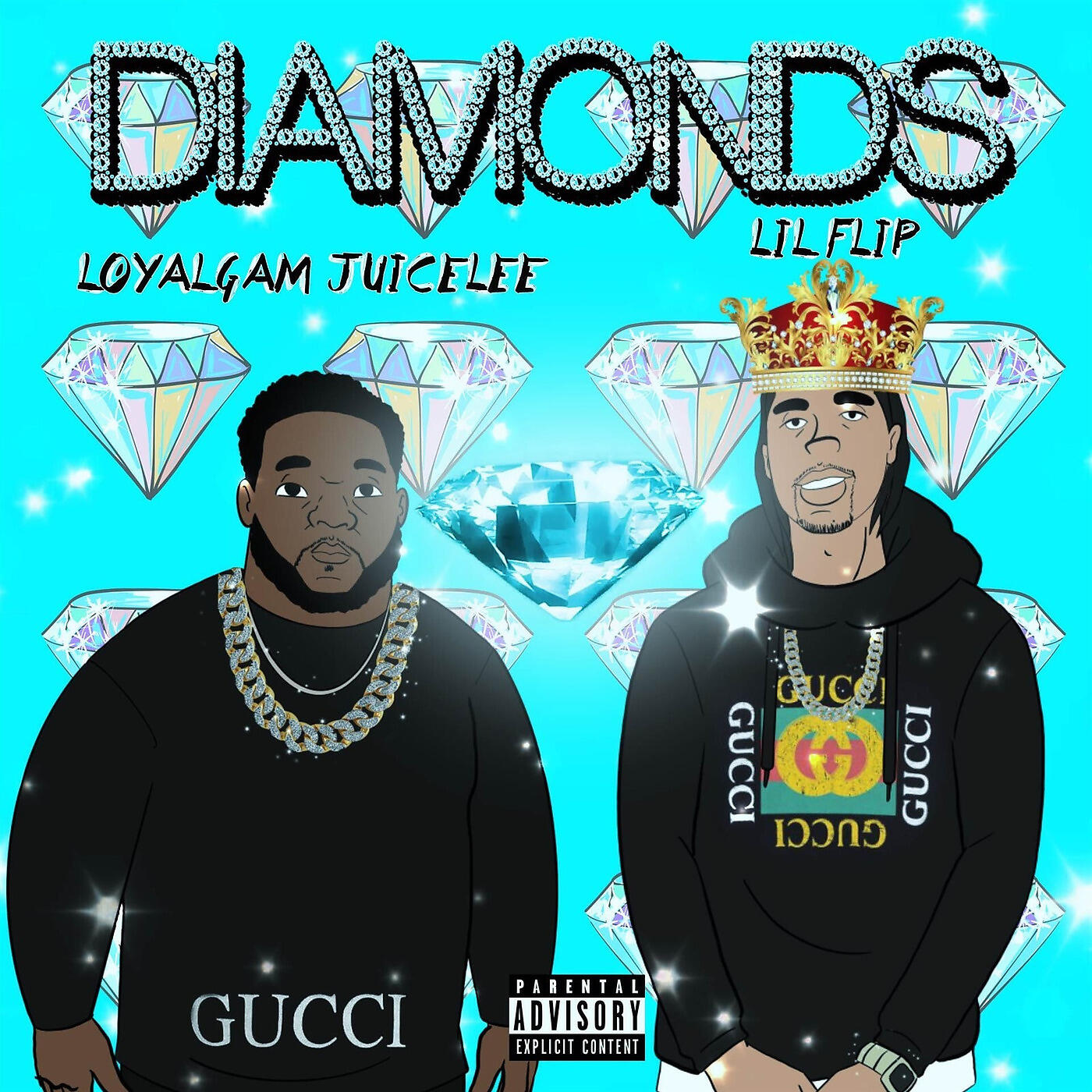 Lil' Flip, Loyal Gam JuiceLee - Diamonds