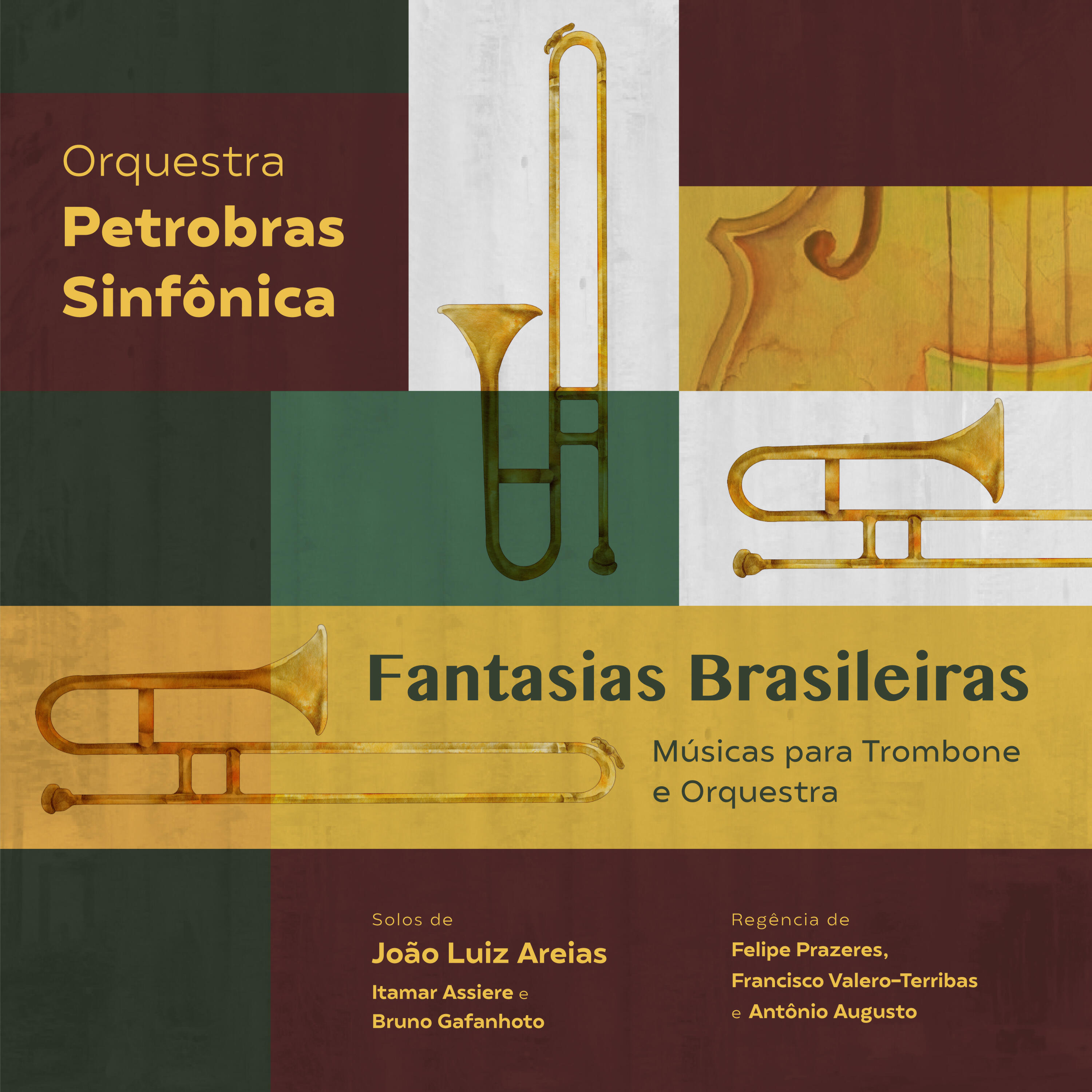 Релиз Fantasias Brasileiras - Música para Trombone e Orquestra