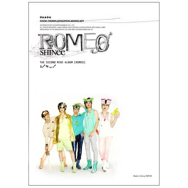 Релиз ROMEO - The Second Mini Album