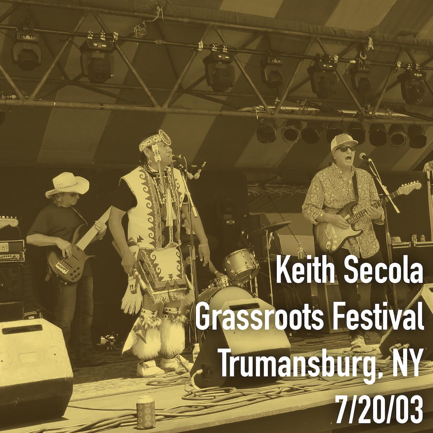 Релиз Grassroots Festival, Trumansburg, NY 7/20/03