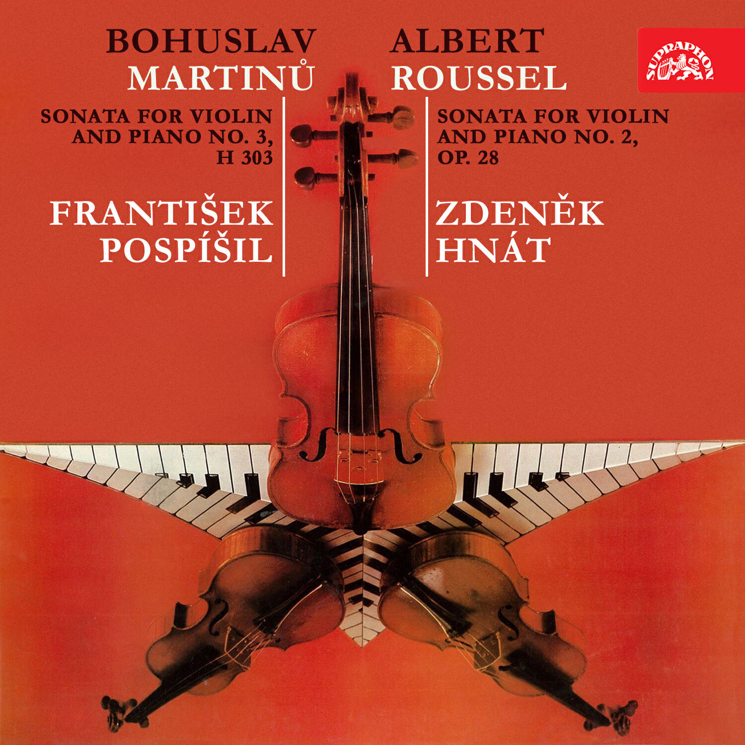 Релиз Roussel: Sonata for Violin and Piano No. 2, Op. 28 - Martinů: Sonata for Violin and Piano No. 3, H. 303