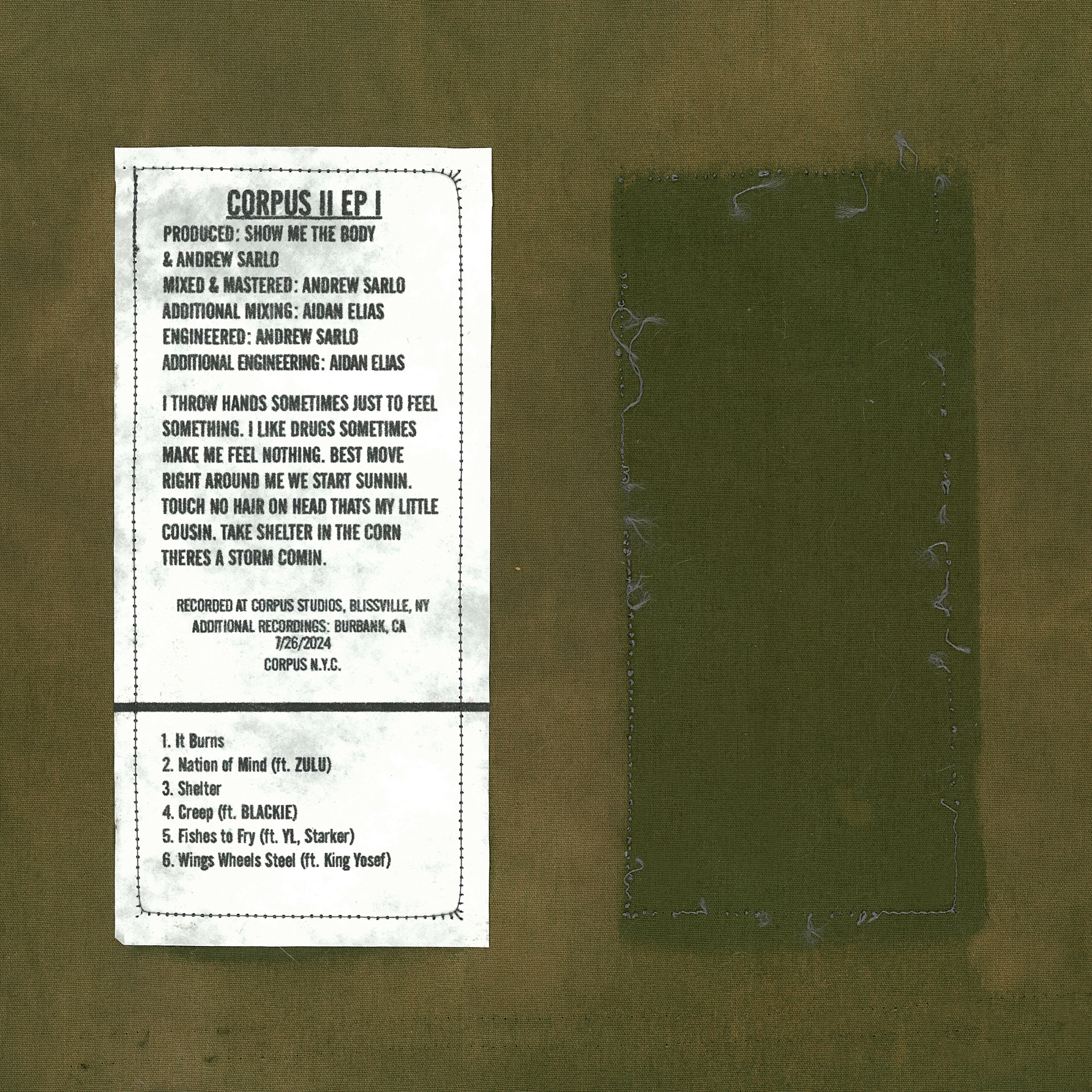Релиз CORPUS II EP I