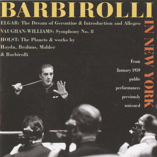 Релиз Barbirolli in New York (1959)