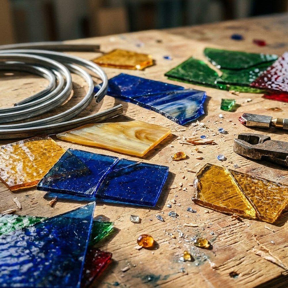 Релиз Vivid Stained Glass Bench