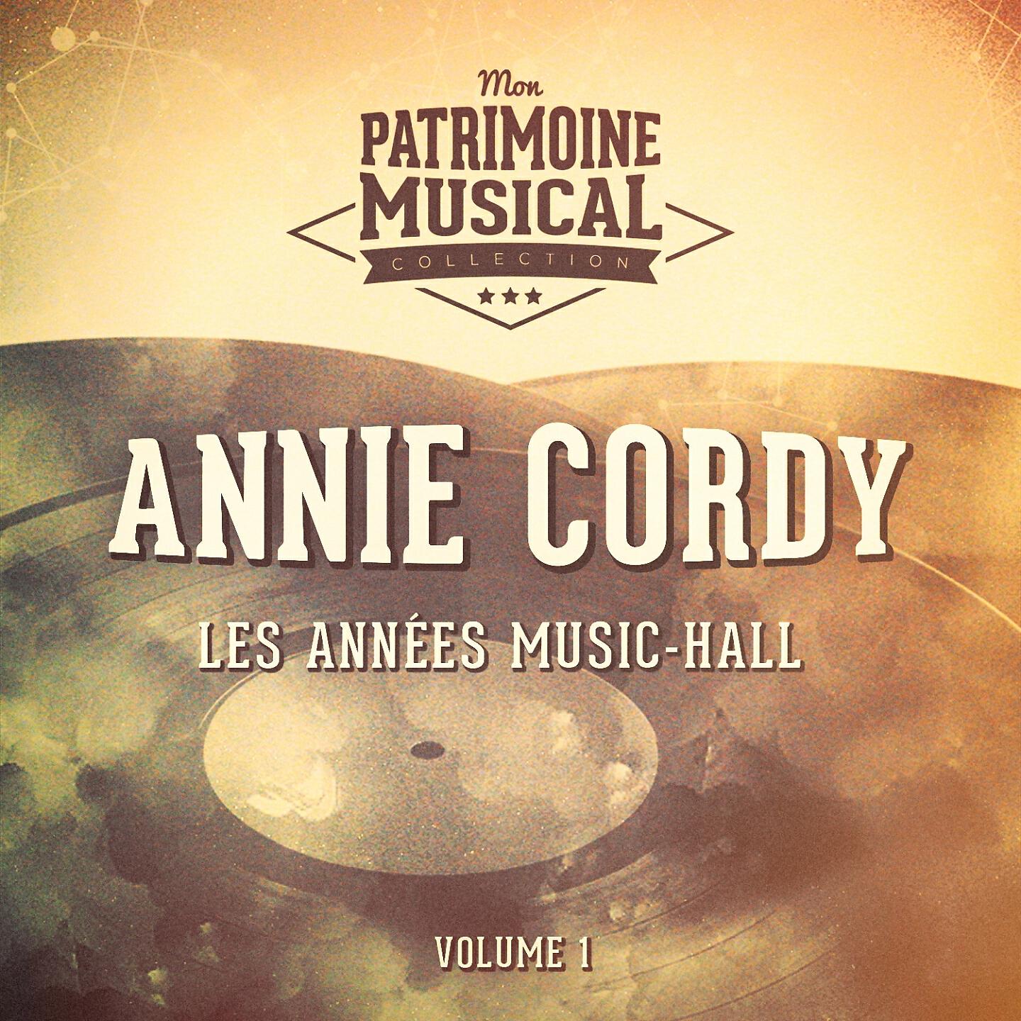 Релиз Les années music-hall : annie cordy, vol. 1