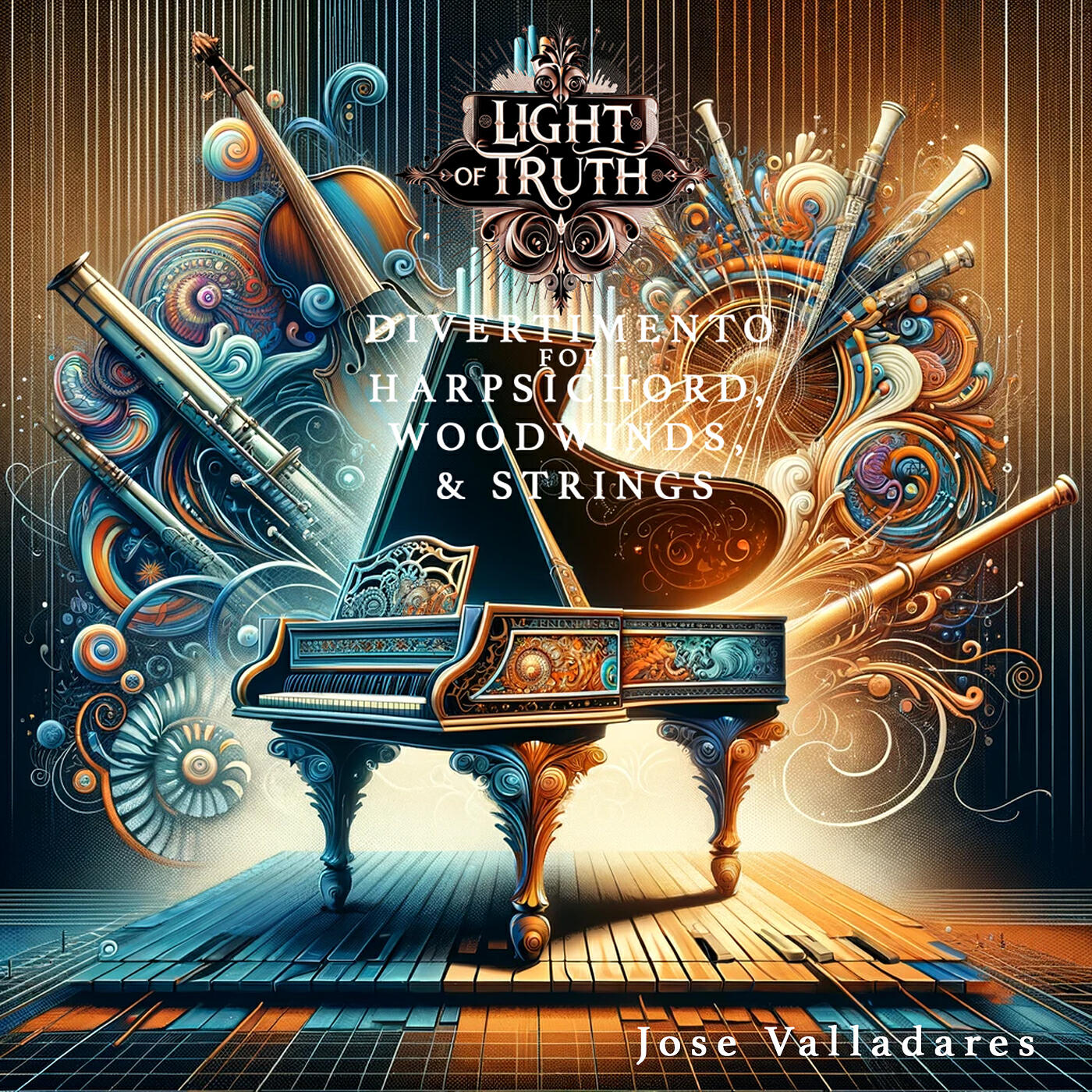 Релиз Light of Truth: Divertimento for Harpsichord, Woodwinds, and Strings