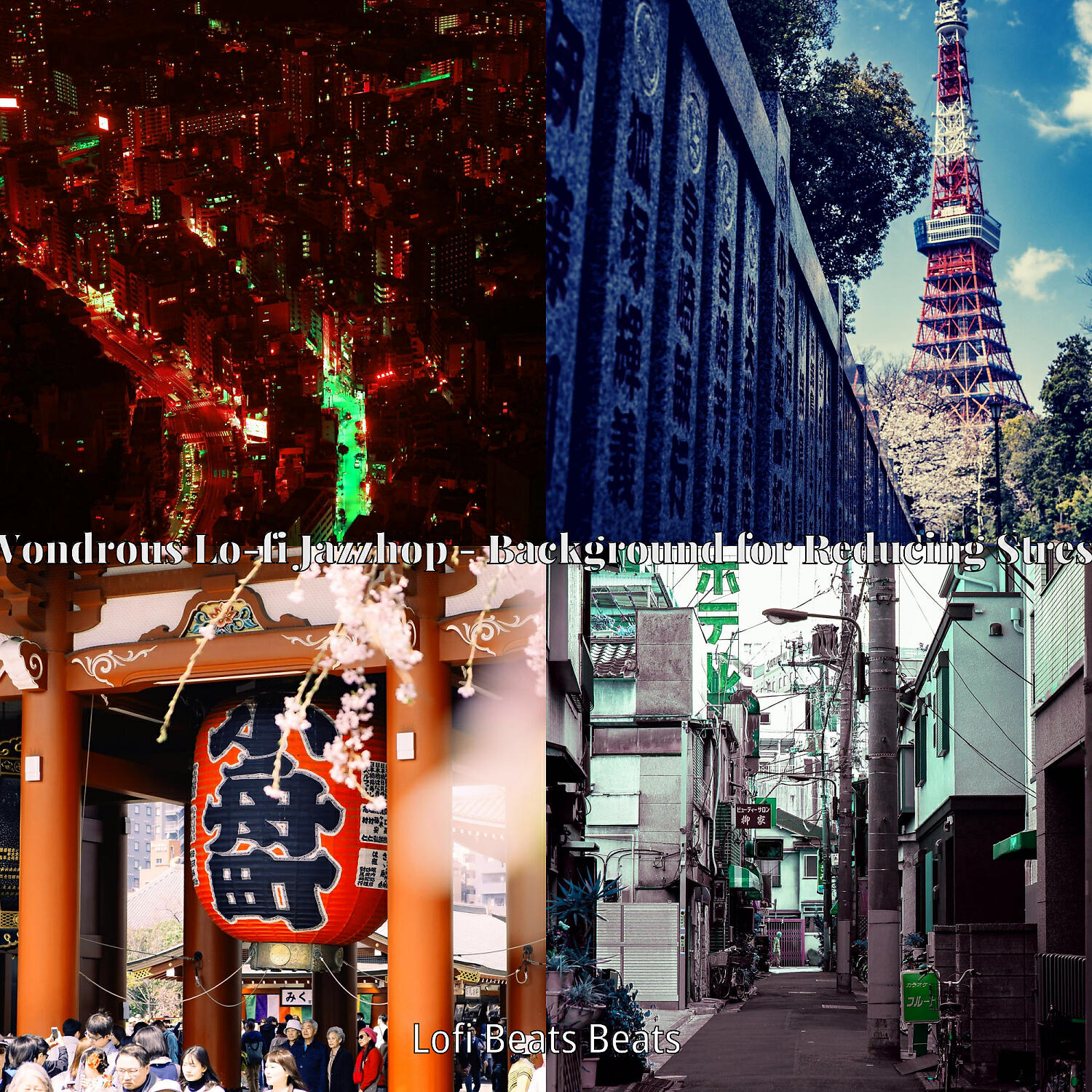 Релиз Wondrous Lo-fi Jazzhop - Background for Reducing Stress