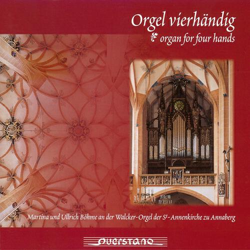 Martina und Ullrich Böhme an der Walcker-Orgel der St.-Annenkirche zu Annaberg