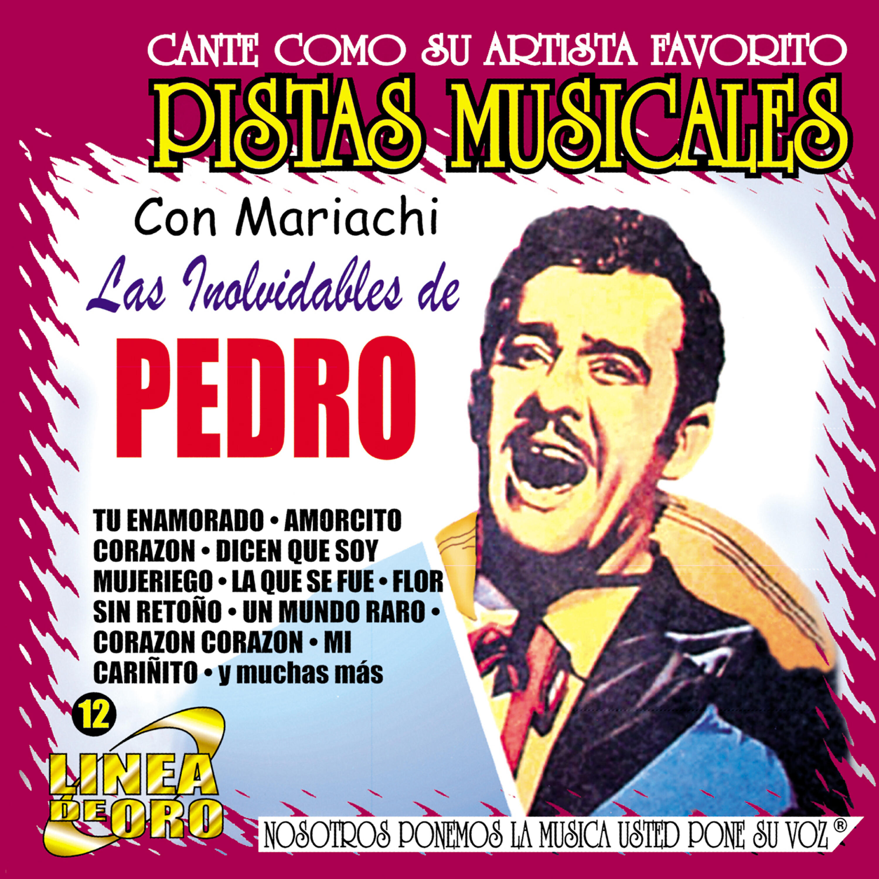Релиз Pistas Musicales Con Mariachi las Inolvidables de Pedro