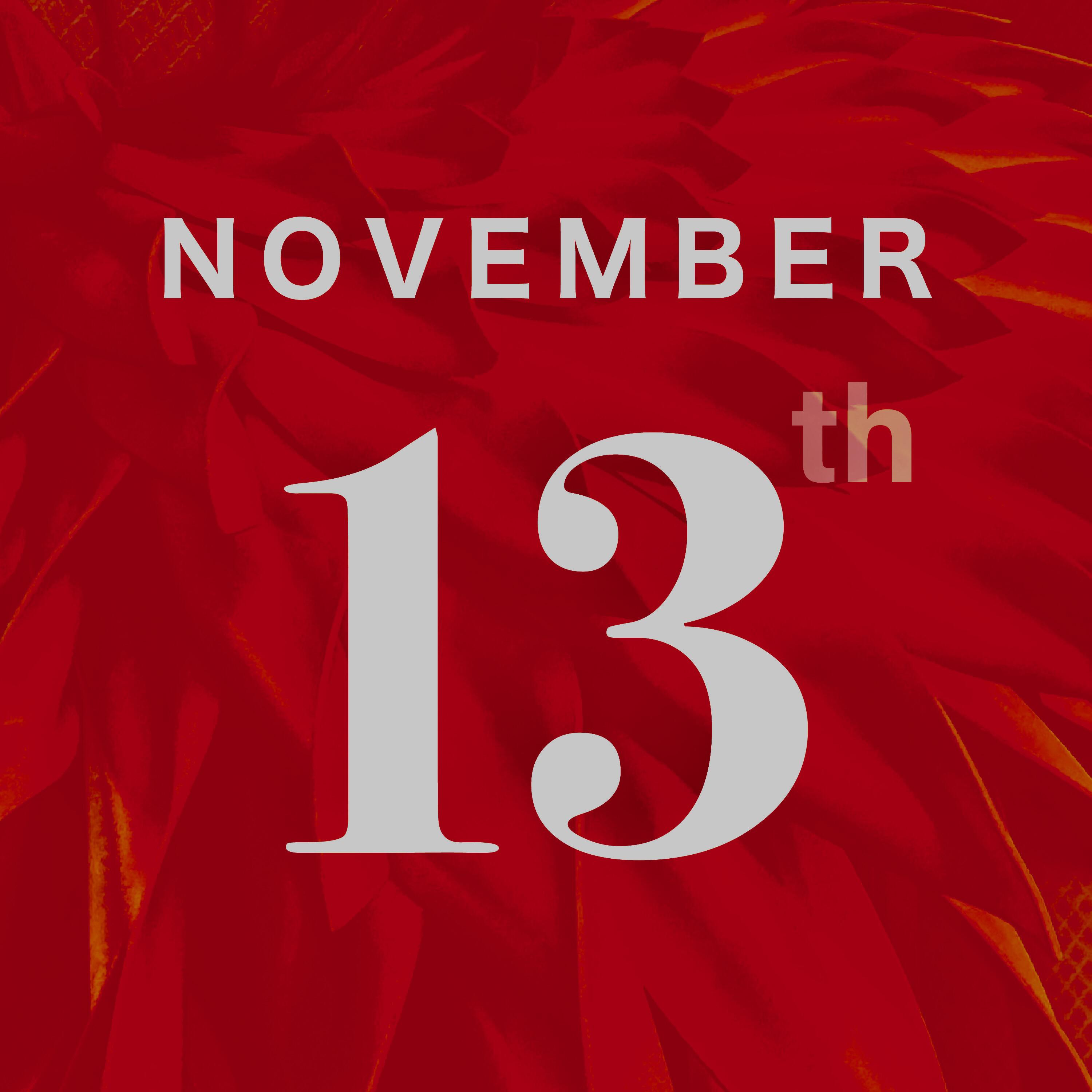 Релиз OST November 13th