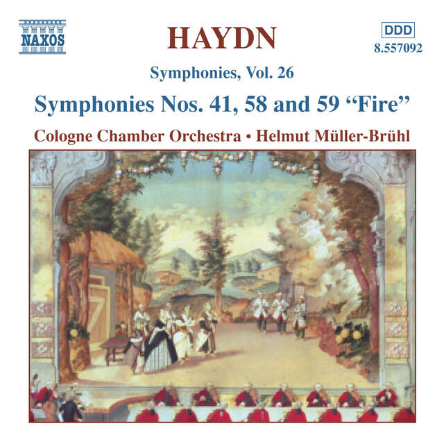 Релиз Haydn: Symphonies, Vol. 26 (Nos. 41, 58, 59)